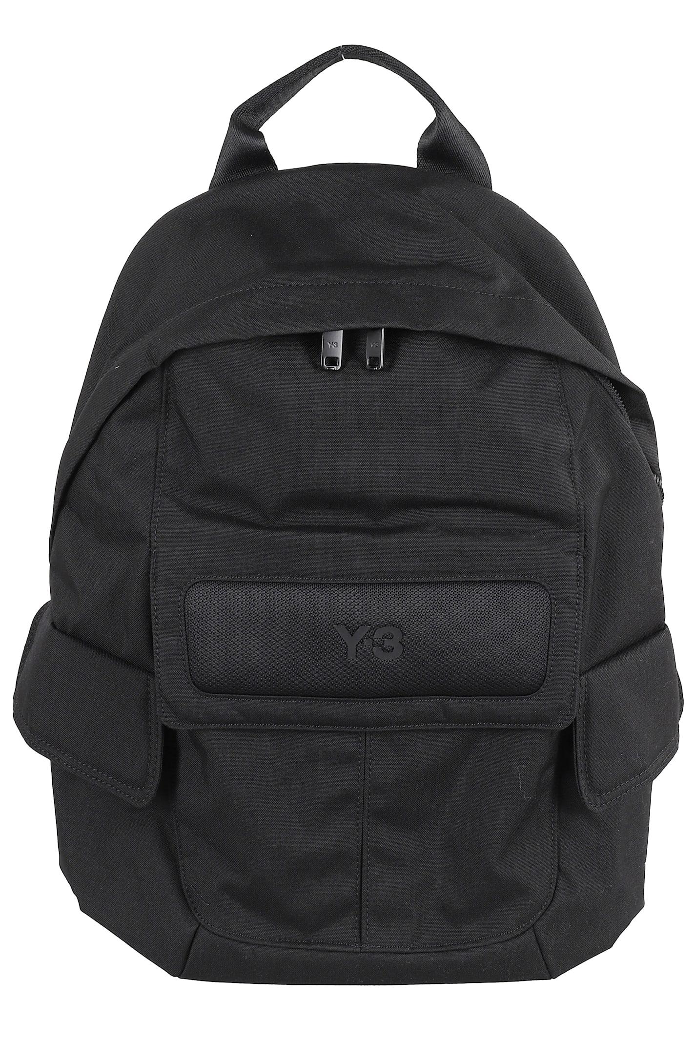 【Y3】Y-3 BACKPACK◆JD2907 Y-3: Bags men - Black | Y-3 backpack JD2907 online at GIGLIO.COM