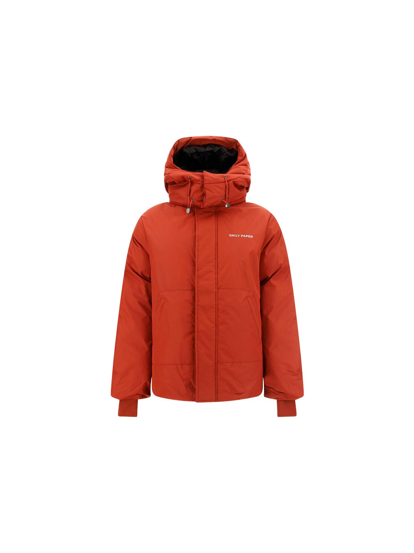 Daily Paper Nuraz Down Jacket in Red for Men | Lyst