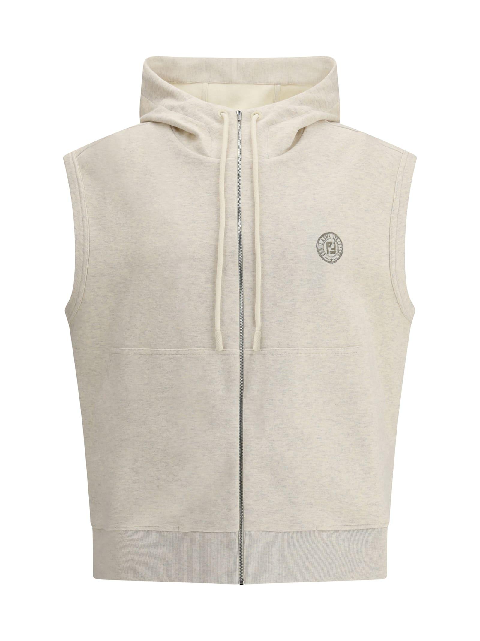 VIP【送料関税込】FENDI HOODED ZIPPED VEST Fendi // Black Zip Up Monster Hoodie – VSP Consignment