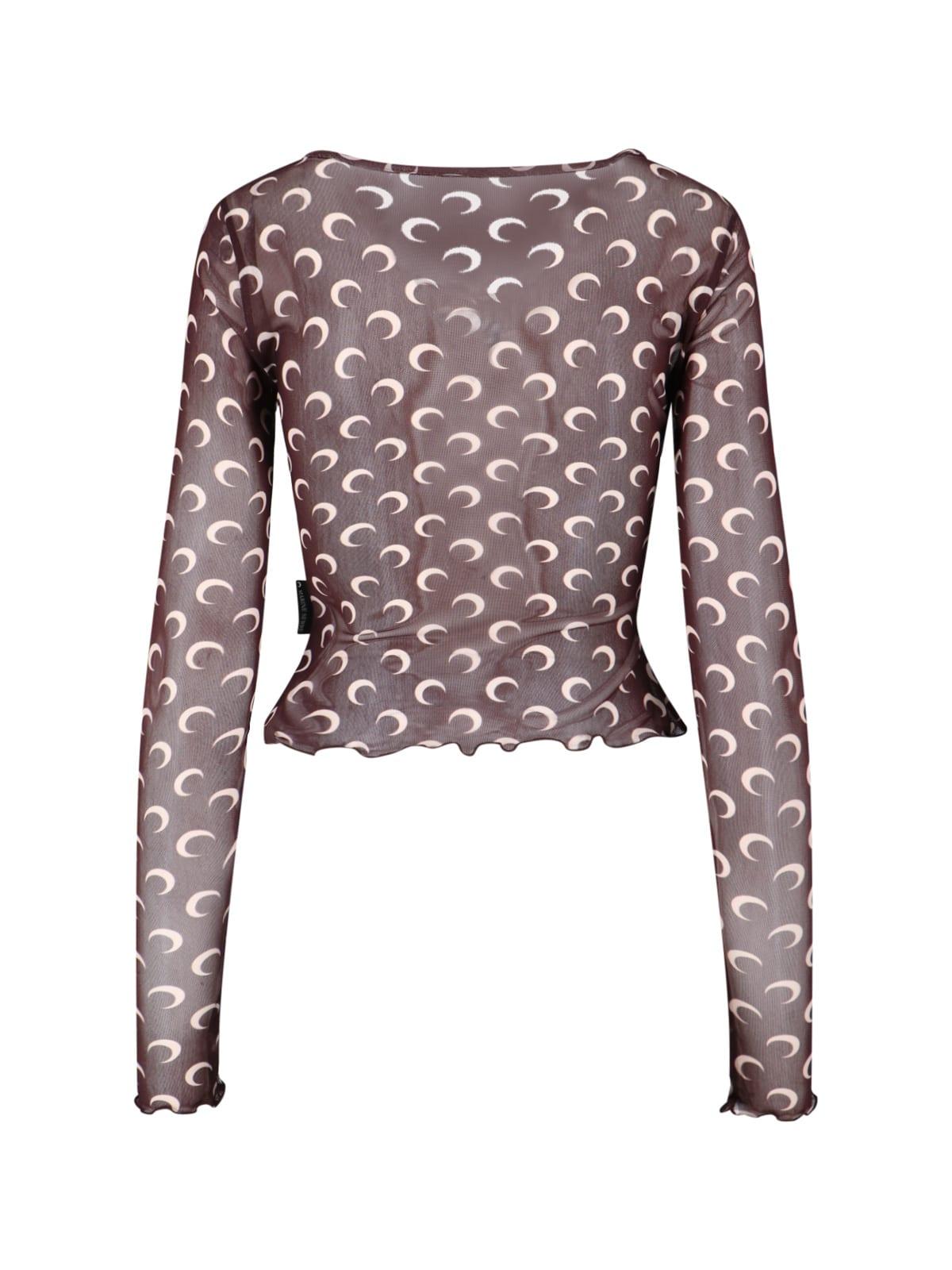 Marine Serre Long-sleeved tops for Women | Online Sale up to