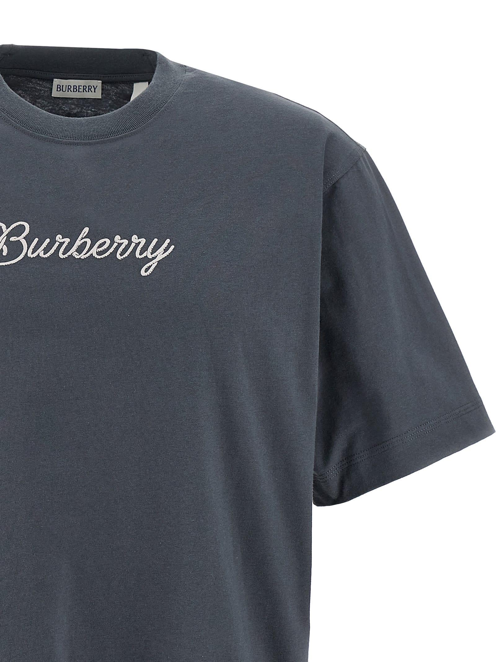 Burberry 'Stile Surfista Knight' T-Shirt in Blue for Men | Lyst