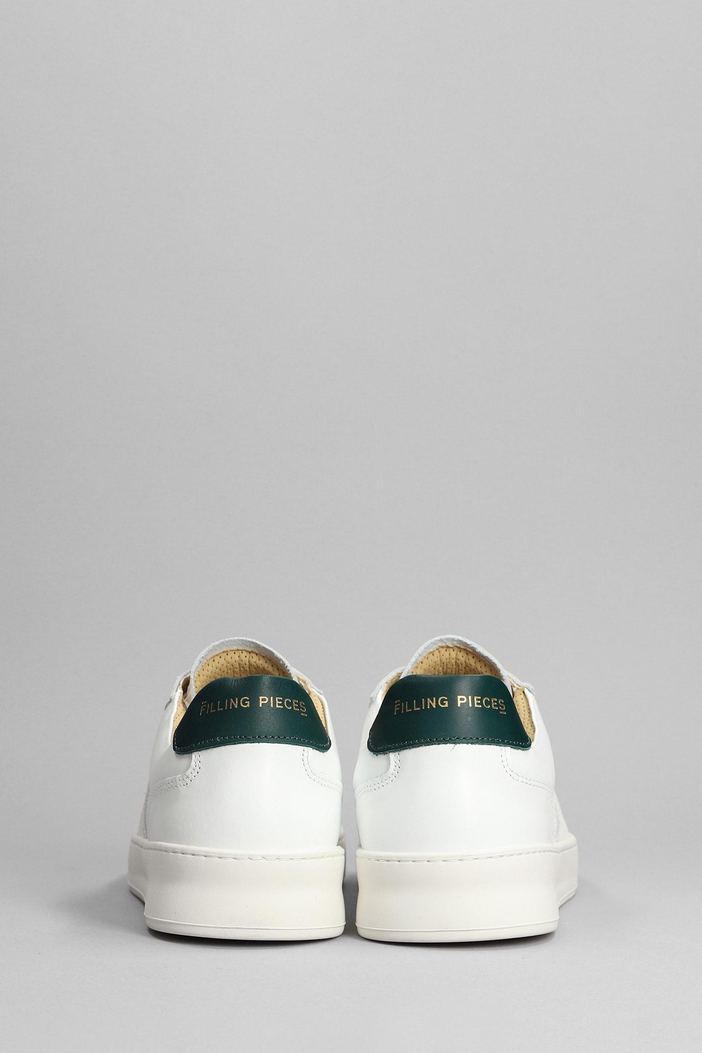 Filling Pieces Mondo Squash Sneakers In White Leather for Men | Lyst