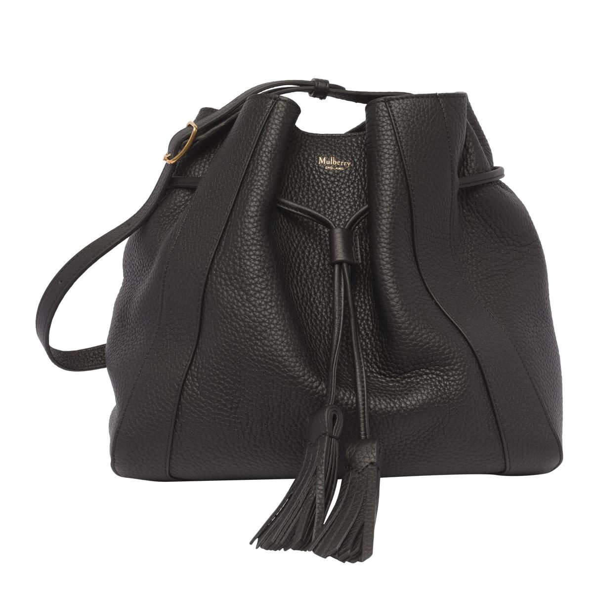 Mulberry Small Millie Tote Bag in Black | Lyst