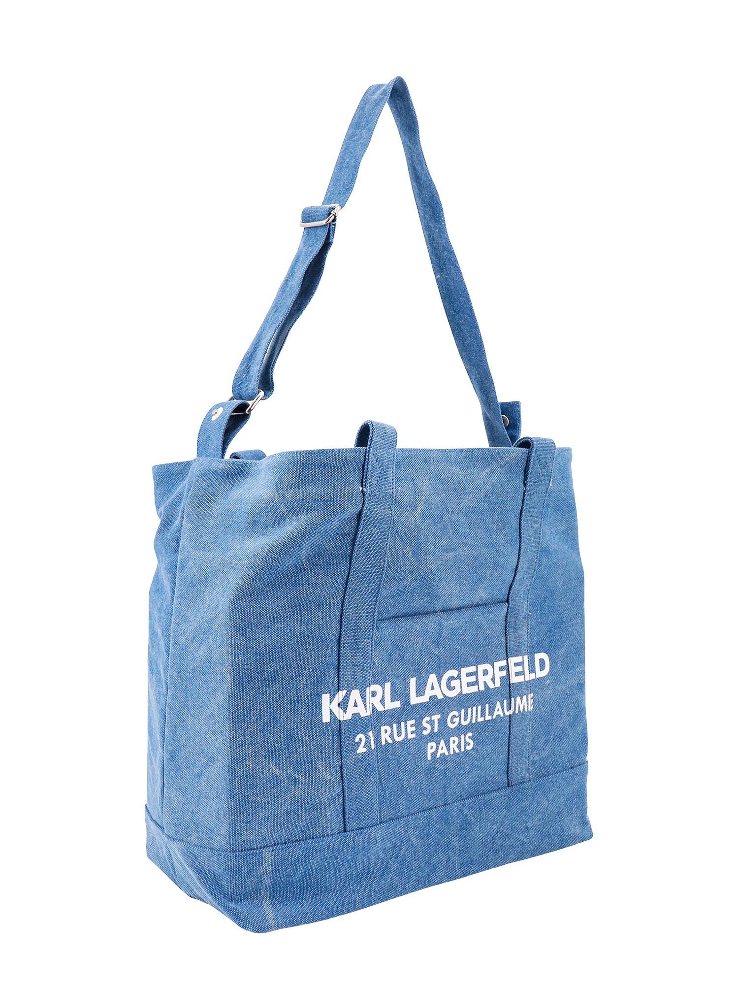 Karl Lagerfeld Shopping Bag in Blue | Lyst