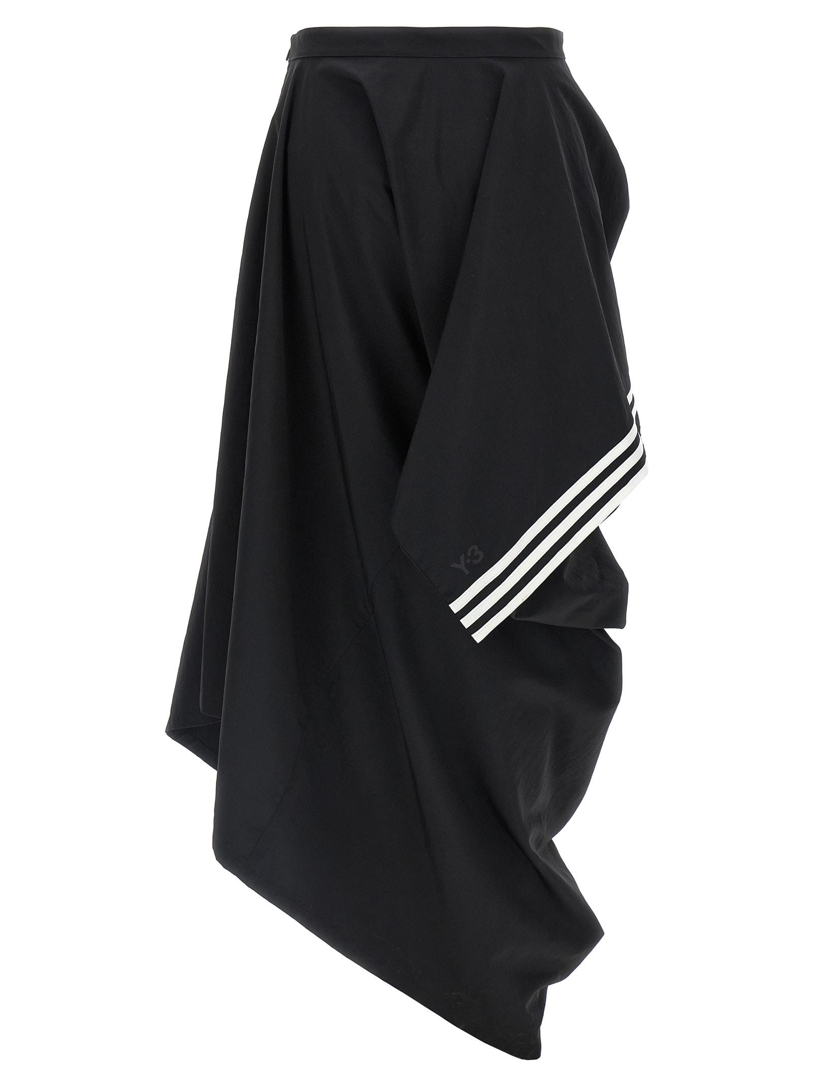 スカート Y-3 'W wire skirt' midi skirt Y-3 W Wire Skirt Midi Skirt In Black | ModeSens