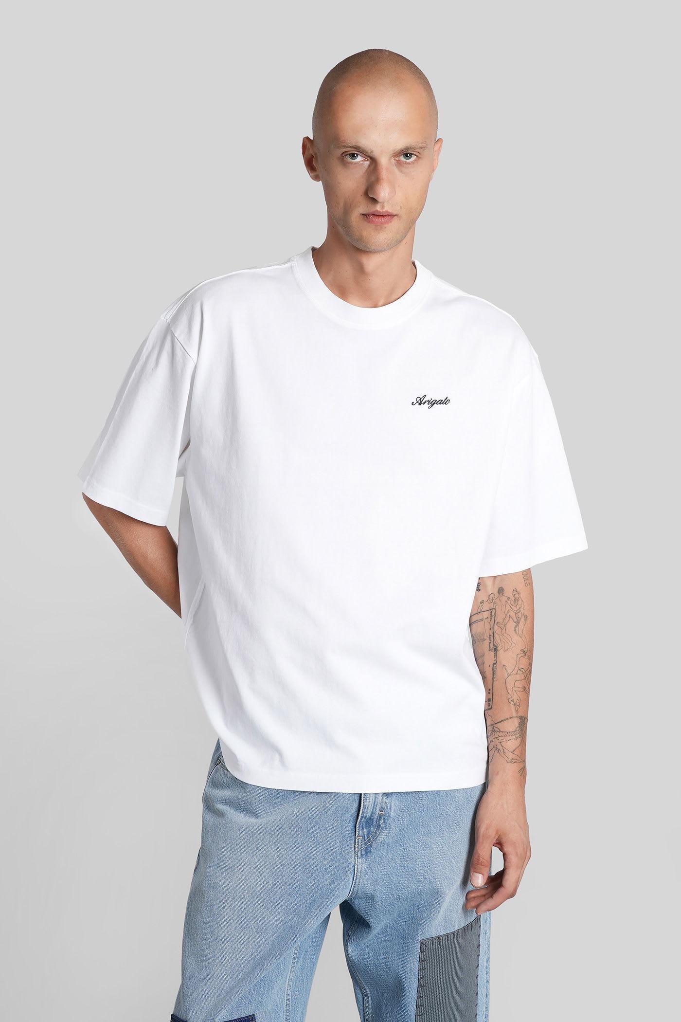 AXEL ARIGATO｜SHORT-SLEEVED ROUND NECK T-SHIRTS (Essenti AXEL ARIGATO - Threaded T-Shirt