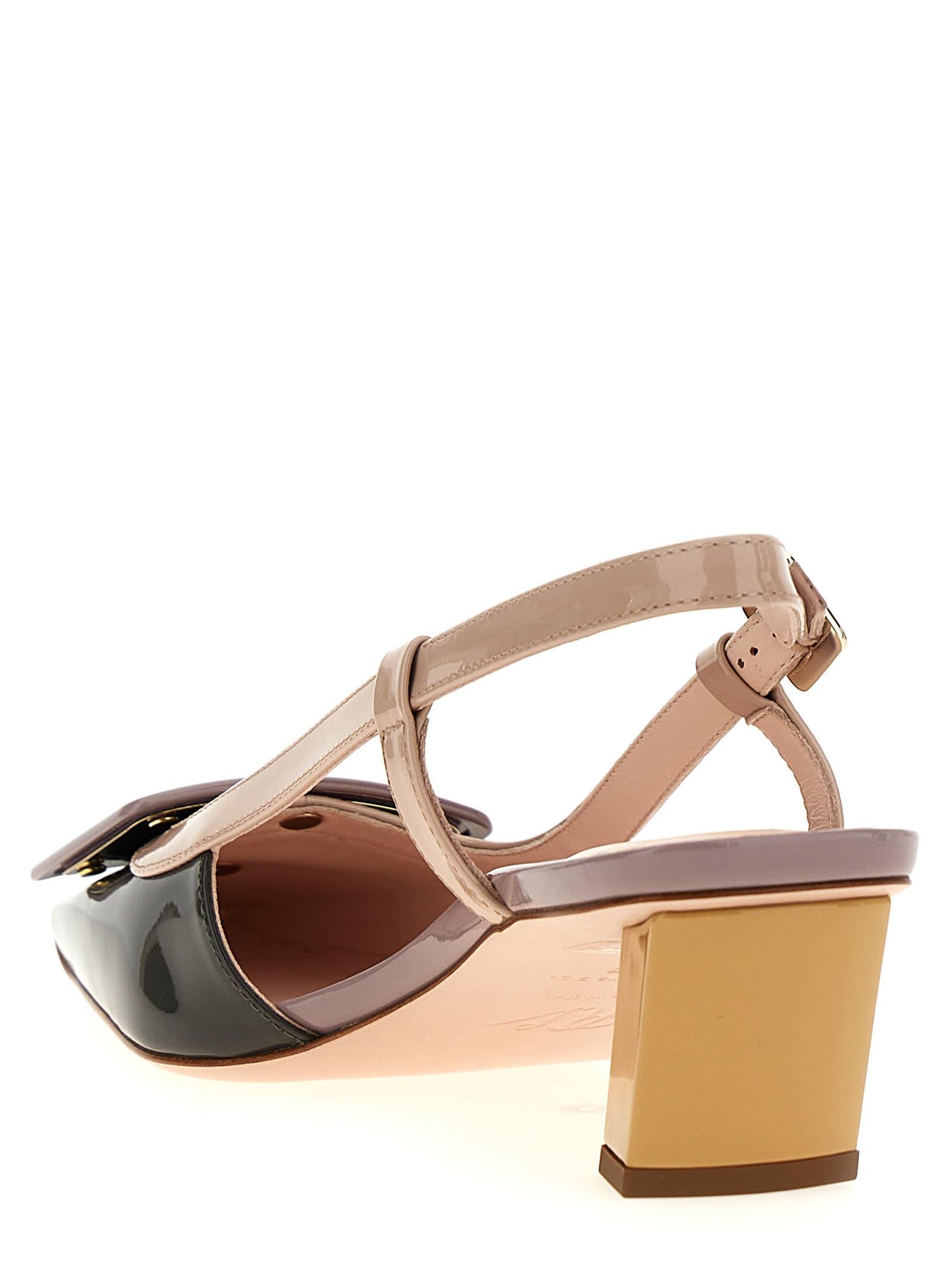Roger Vivier 'Lacquered' Slingback | Lyst