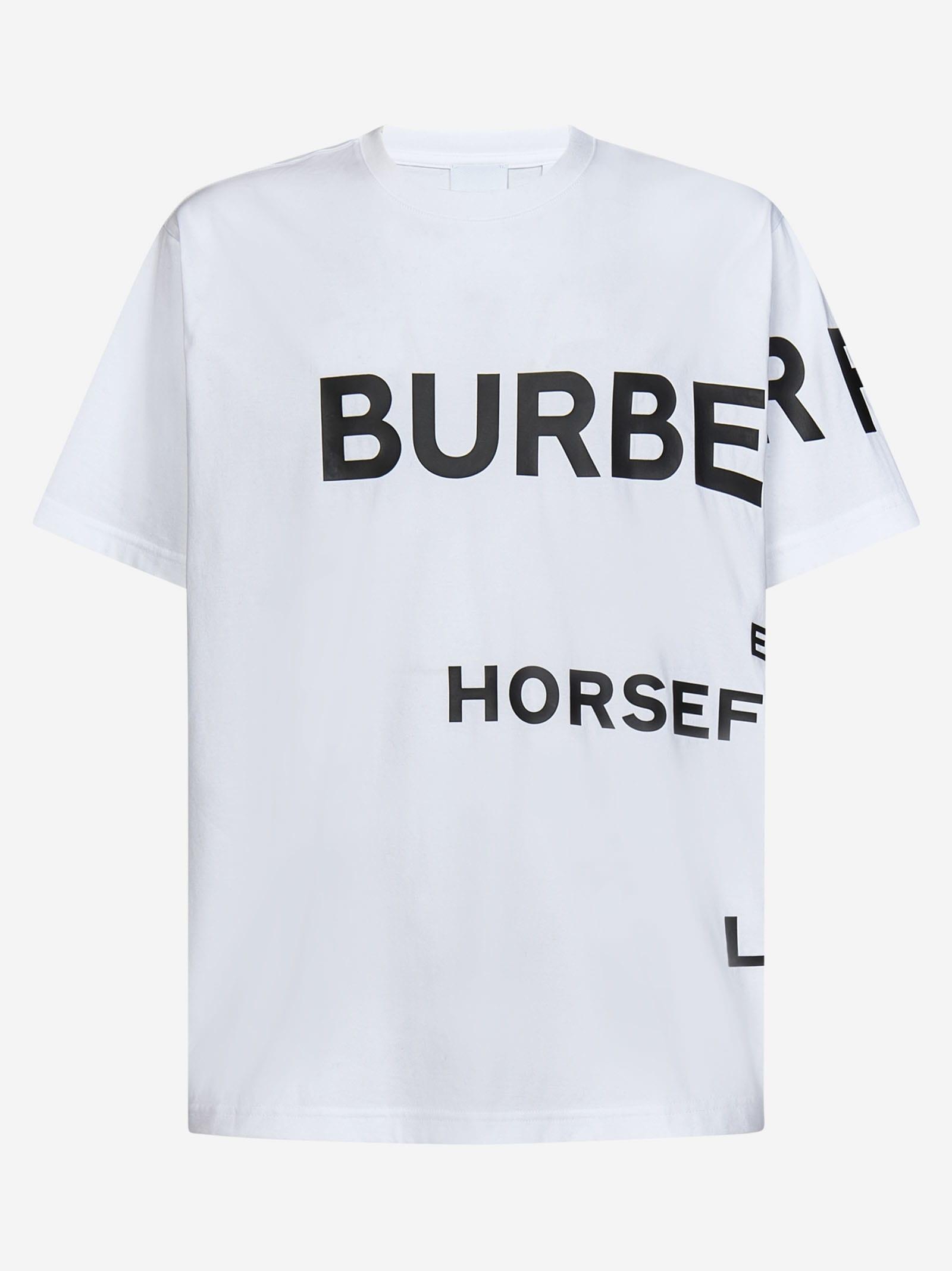 Burberry T-shirts And Polos White for Men | Lyst