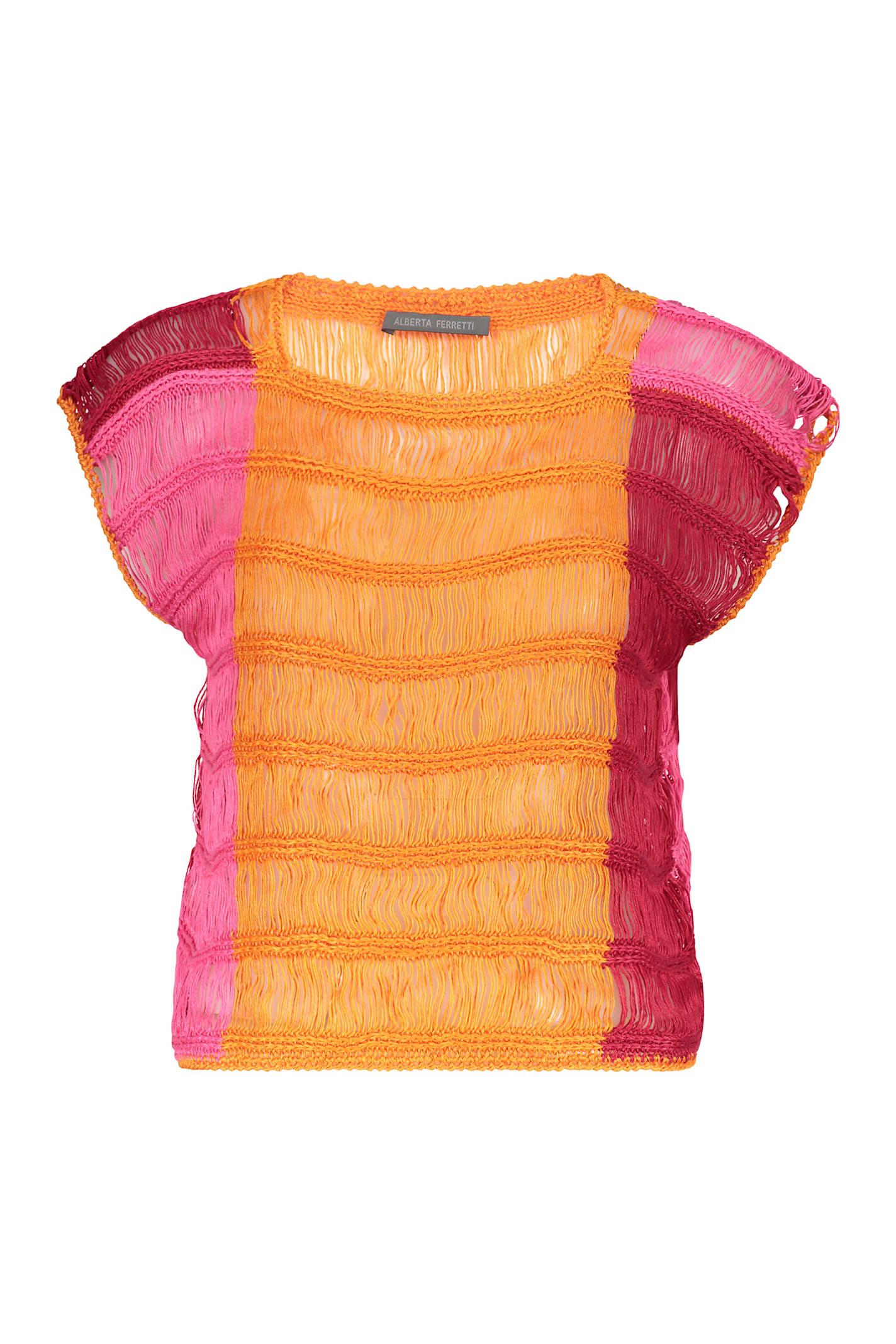 A FERRETTI 売れ筋商品|||アルベルタ フェレッティ シャツ トップス レディース Shirts Orange デザイナーの女性用トップス＆Tシャツ | アルベルト・フェレッティ