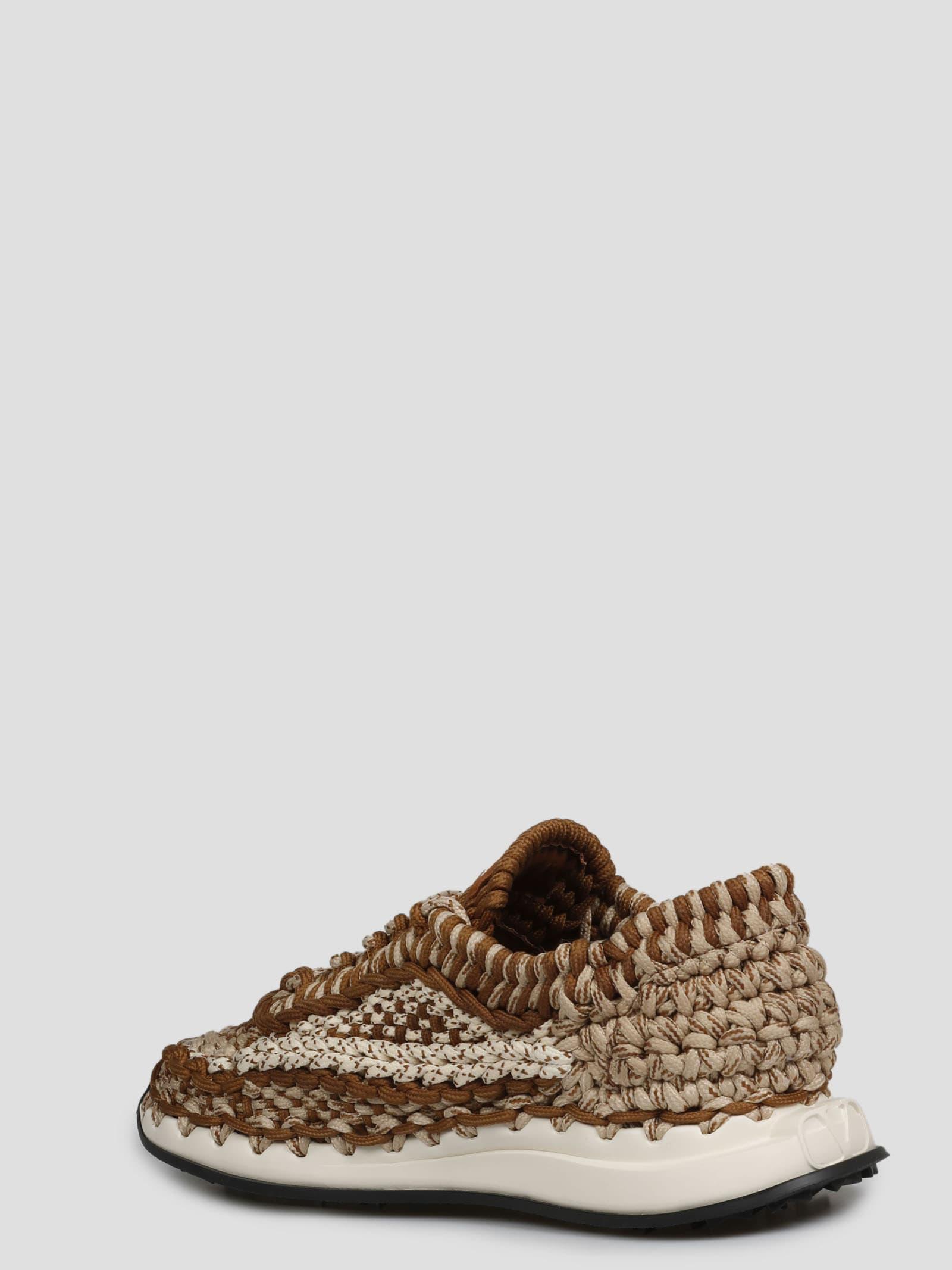 Valentino Garavani Crochet Sneakers