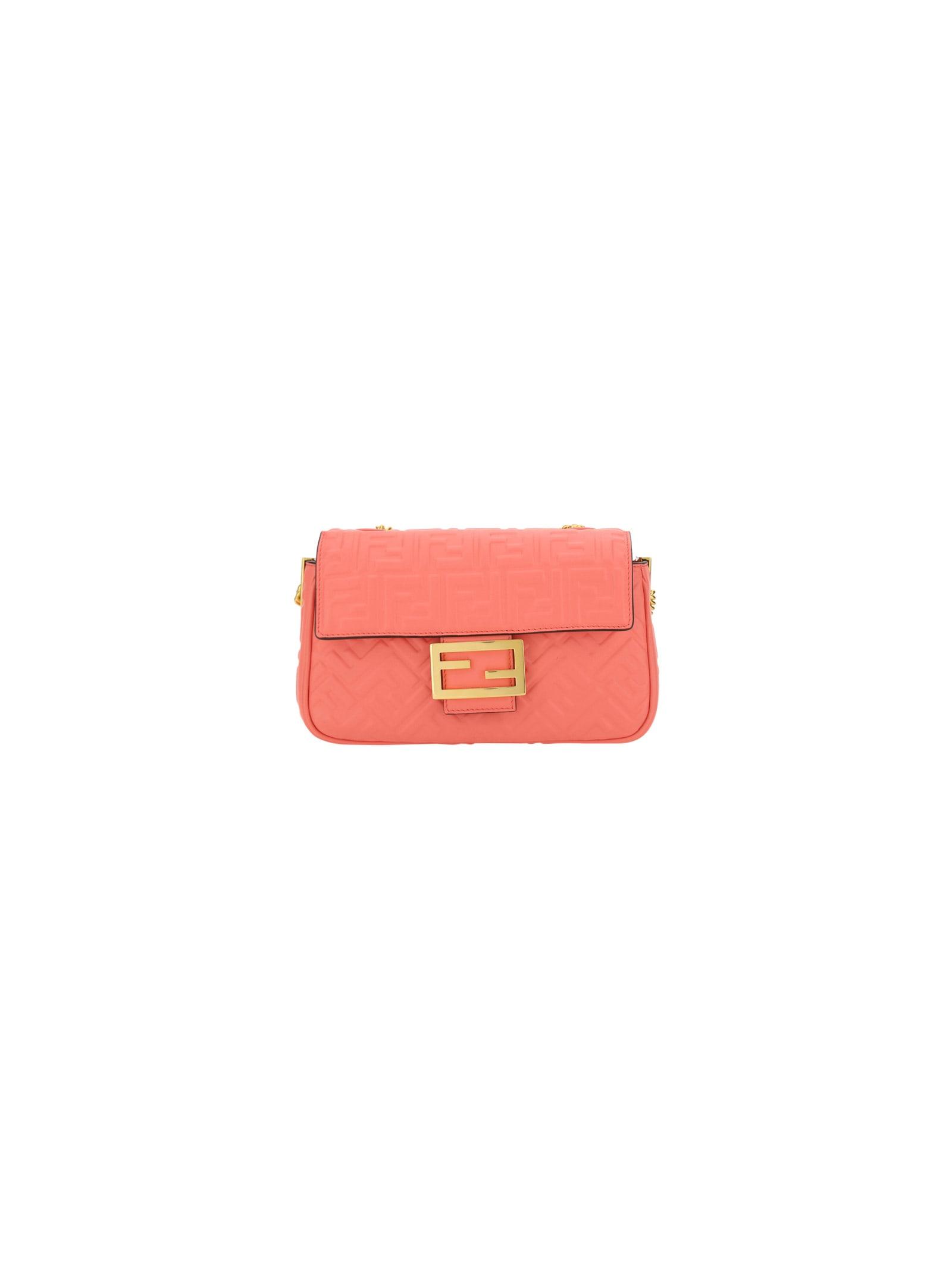 Fendi pink baguette sale