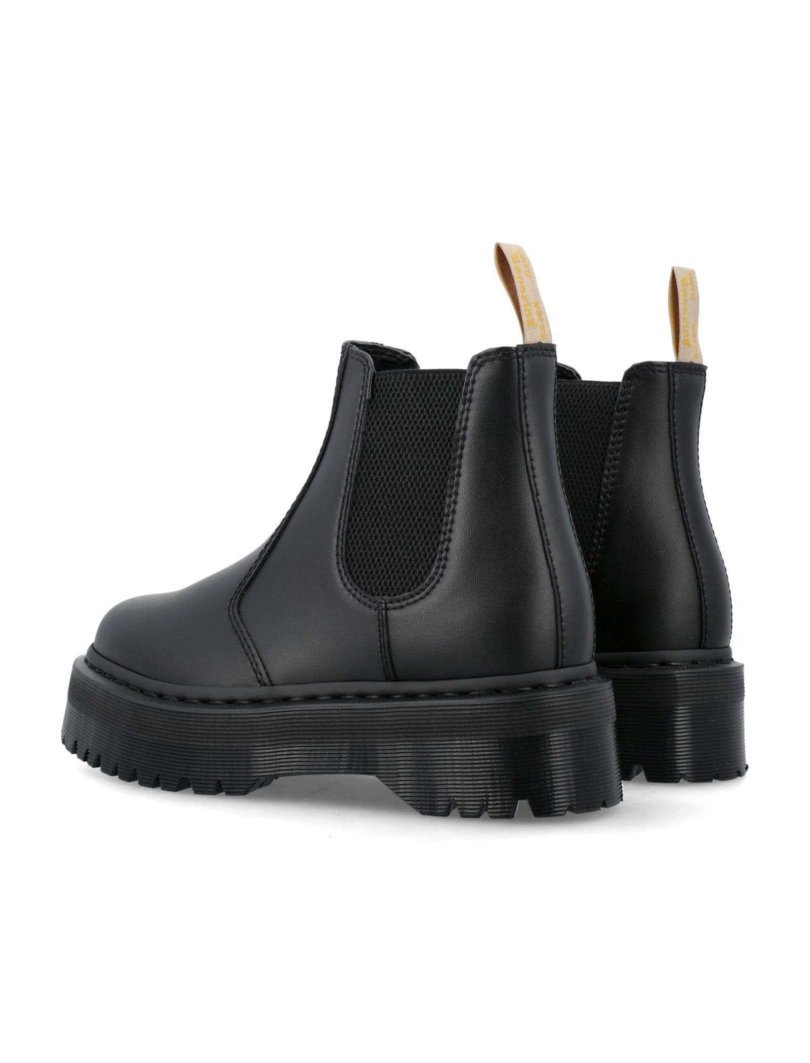 Dr. Martens Vegan 2976 Felix Platform Chelsea Boots in Black | Lyst