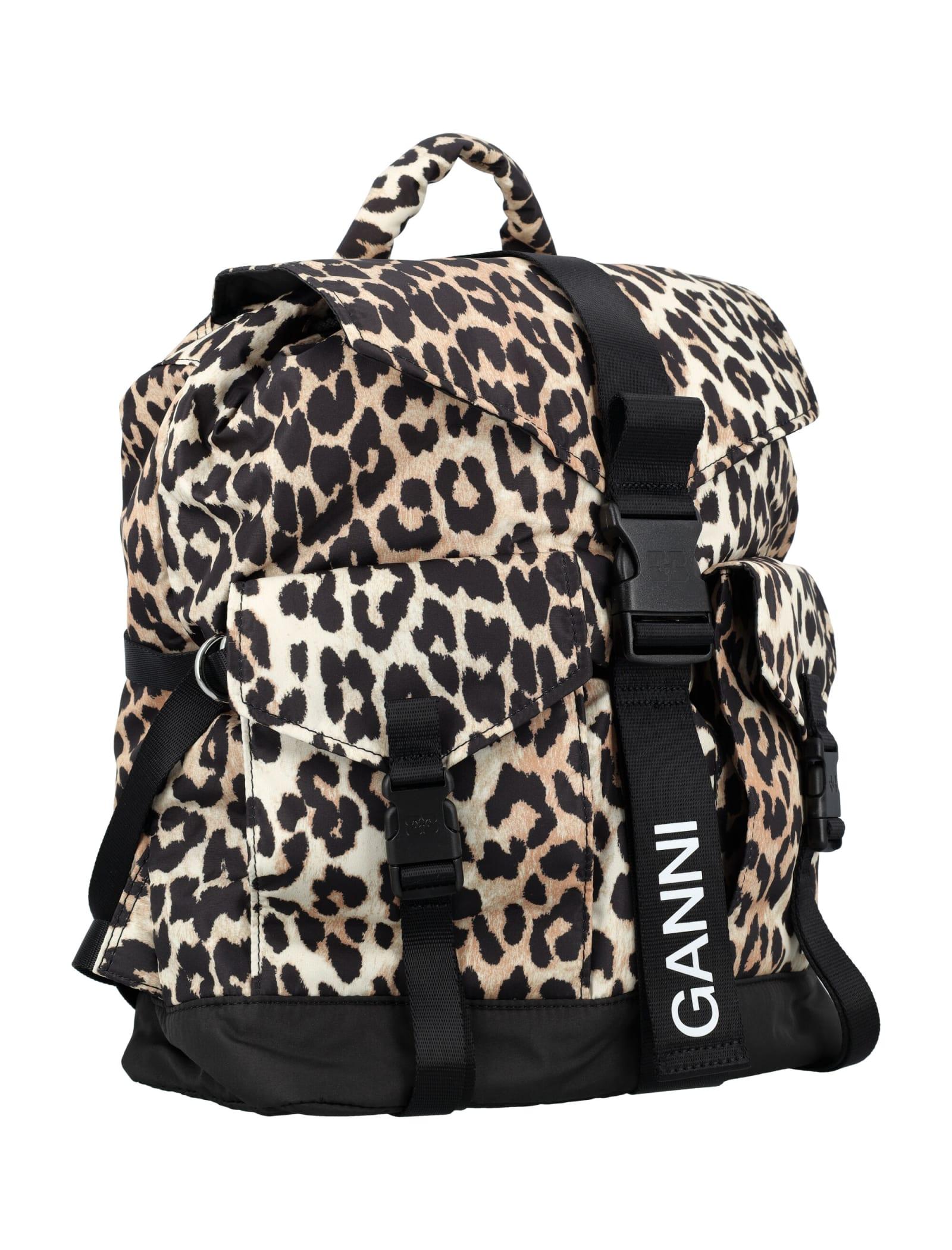 Ganni Recycled Tech Backpack in Black | Lyst Ganni Recycled Tech Backpack in Black | Lyst