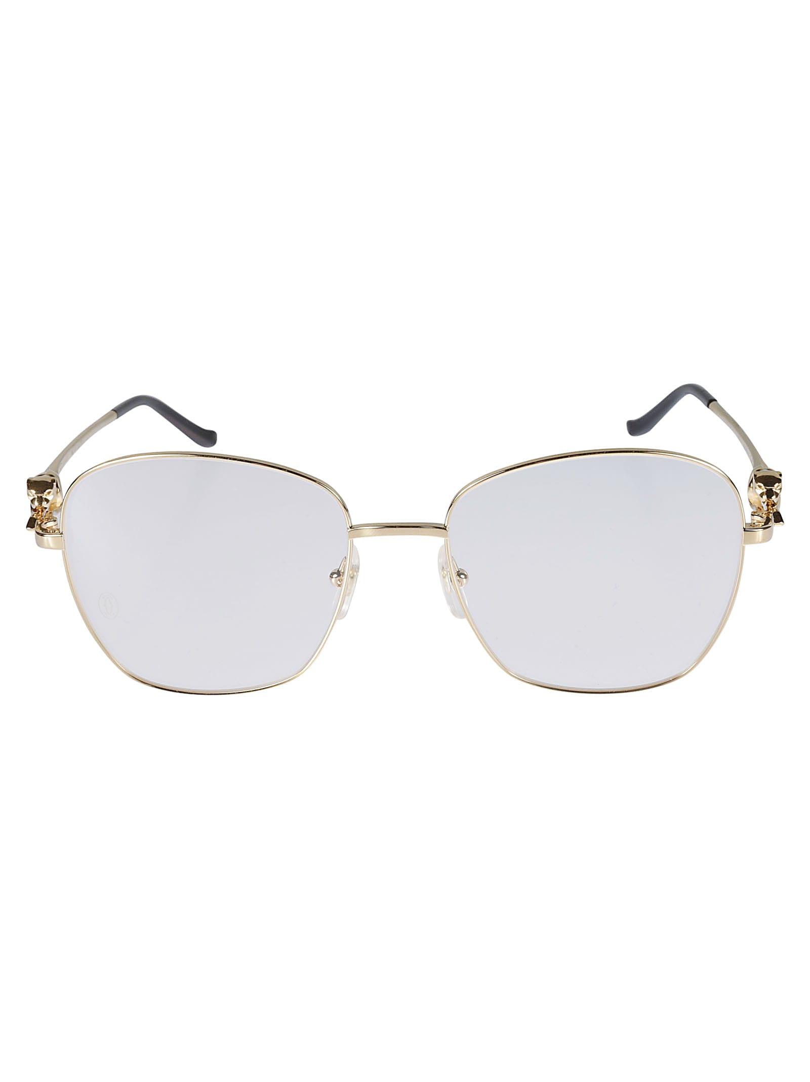 Cartier Classic Optical Glasses in Metallic Lyst
