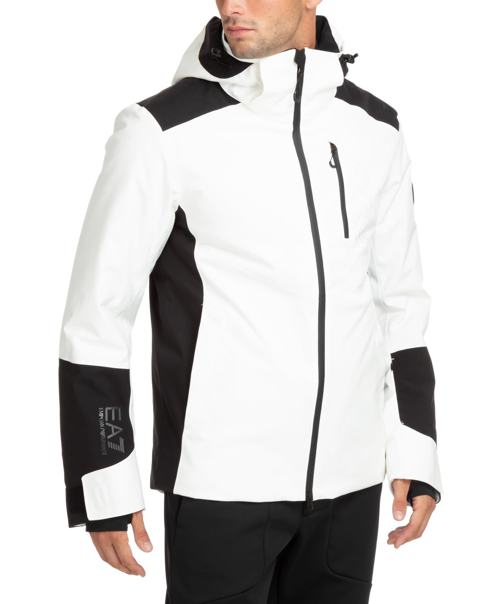 EA7 Ski Jacket in White for Men | Lyst