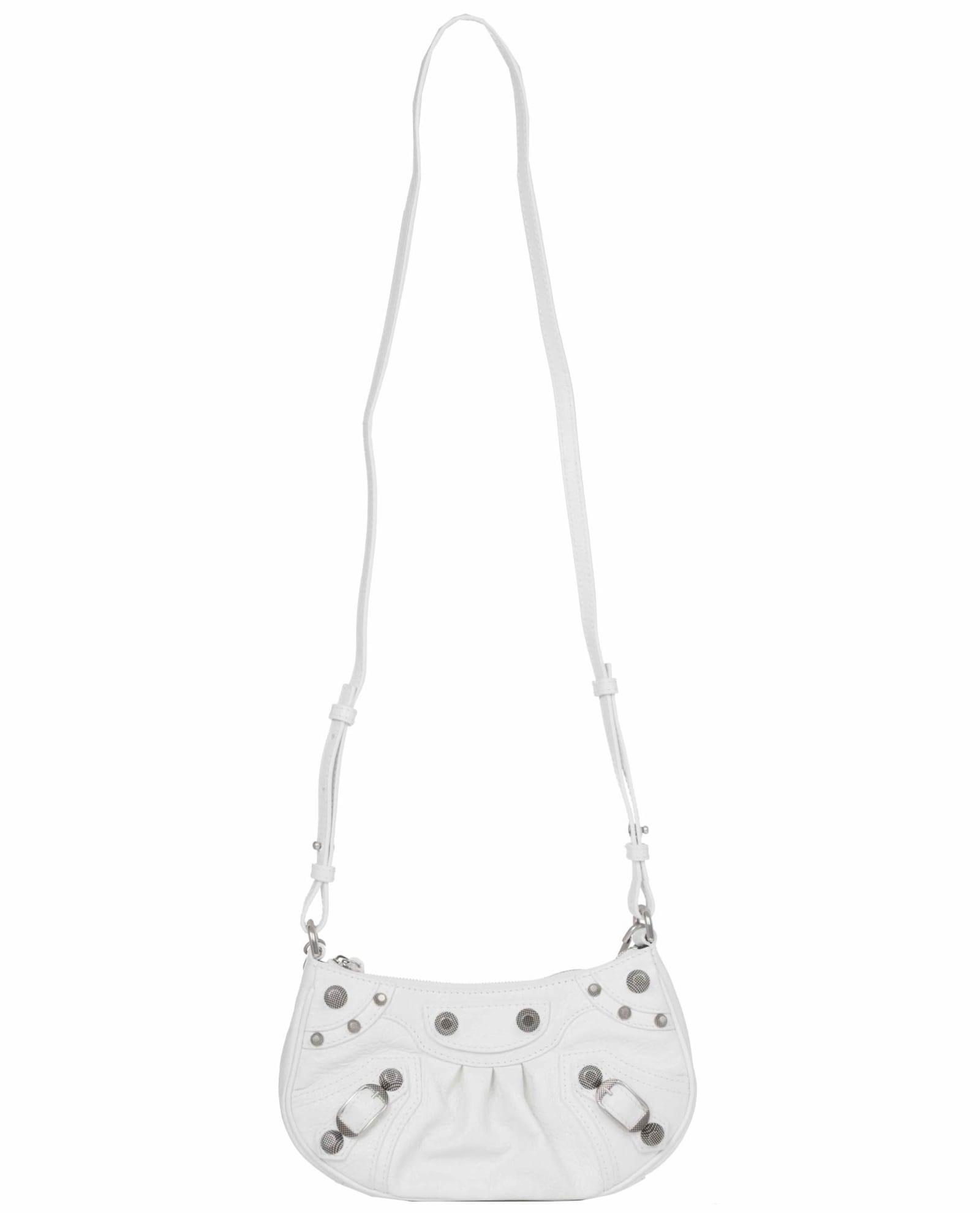 balenciaga white pouch