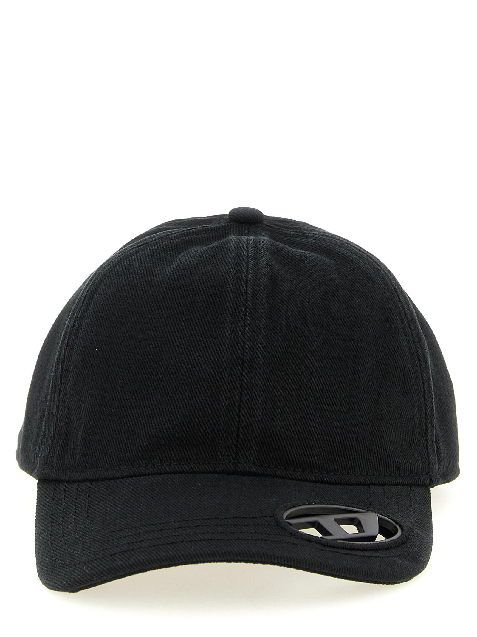 DIESEL C-Plak キャップ DIESEL 'C Plak' Cap in Black for Men | Lyst