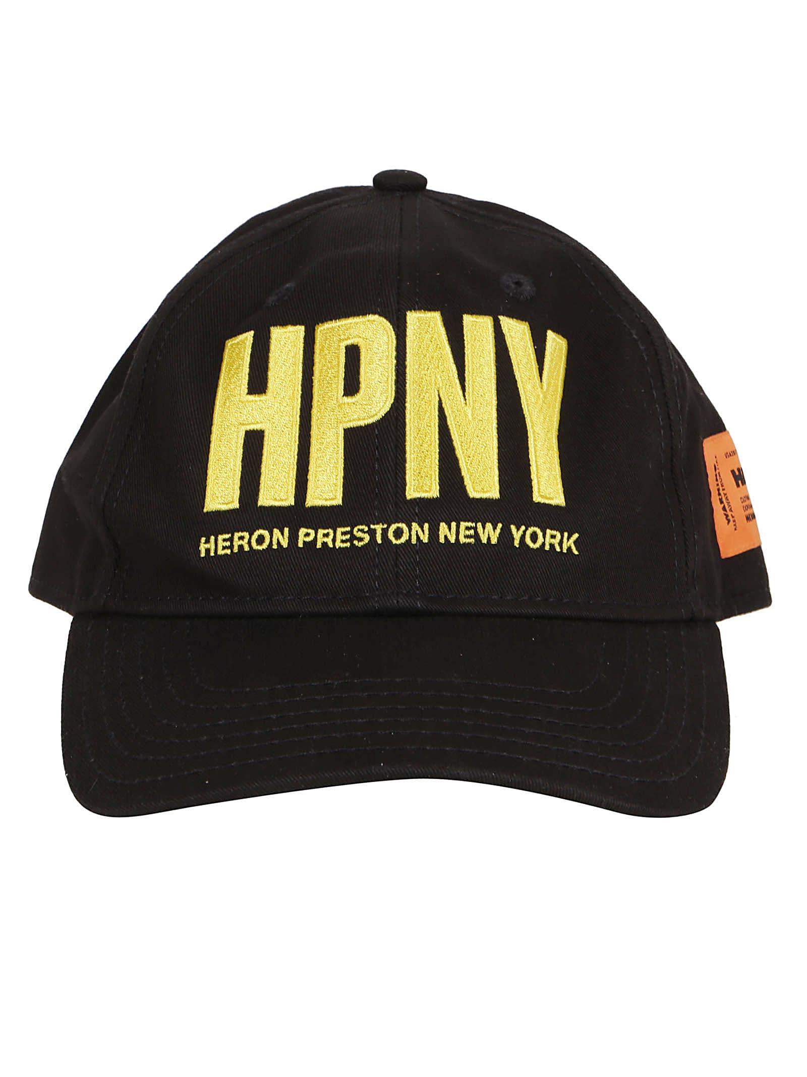 Heron Preston Hpny Baseball Cap in Black for Men | Lyst