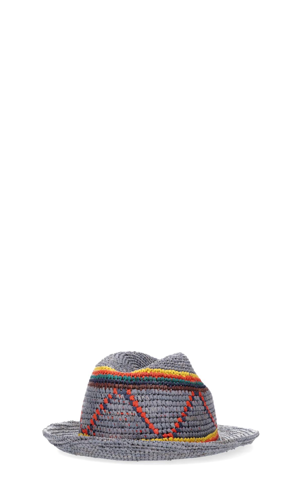 Paul Smith 'artist Stripe' Trilby Hat 