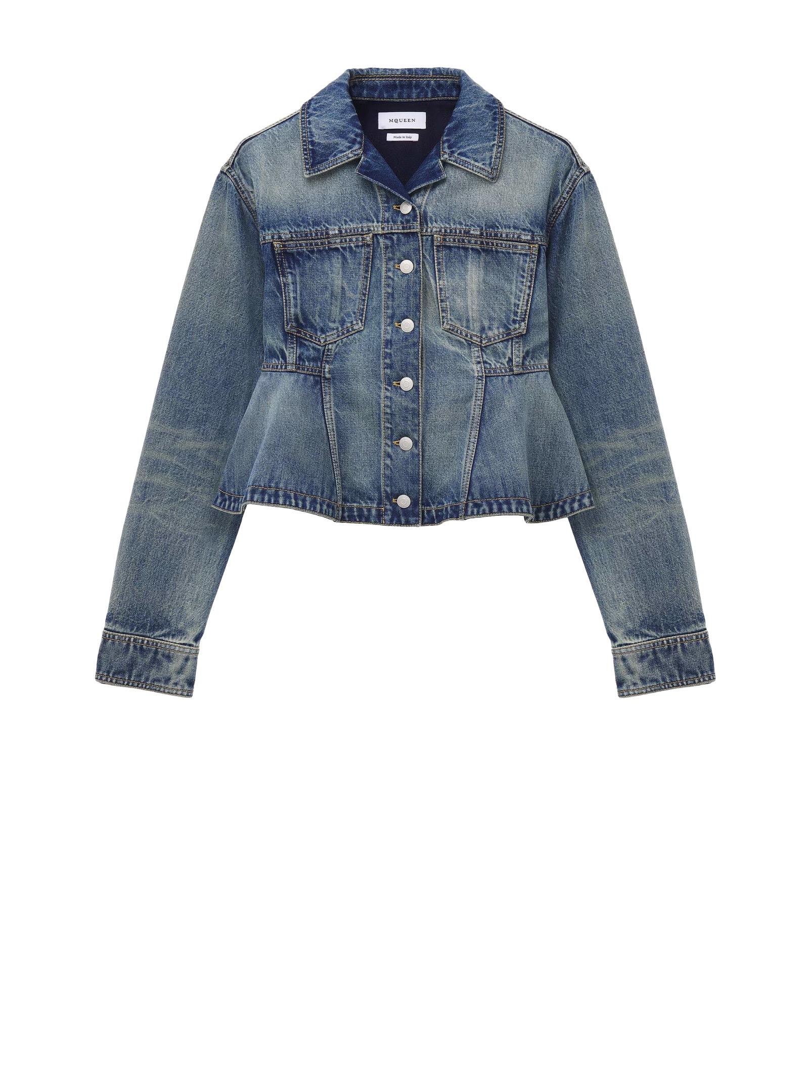 McQueen Jean and denim jackets for Women | Online Sale up to