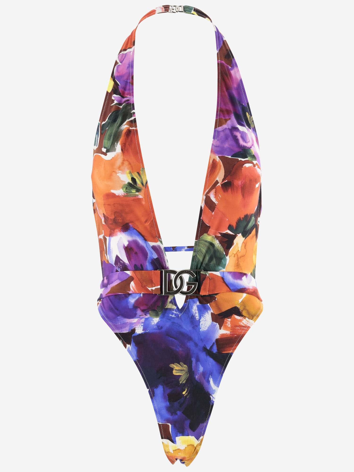 one piece swimsuit dolce and gabbana swim