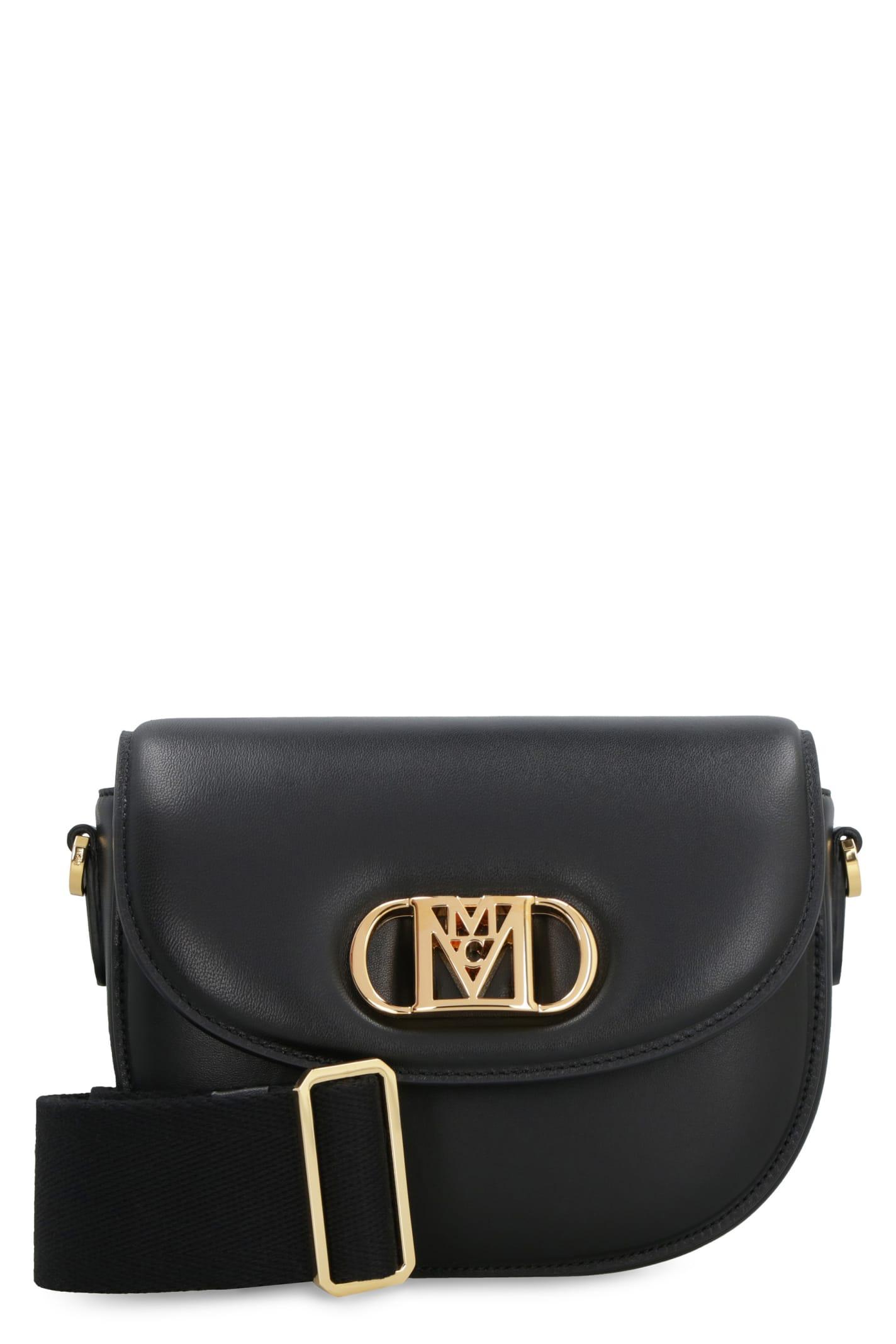 MCM Mode Travia Leather Crossbody Bag in Black Lyst
