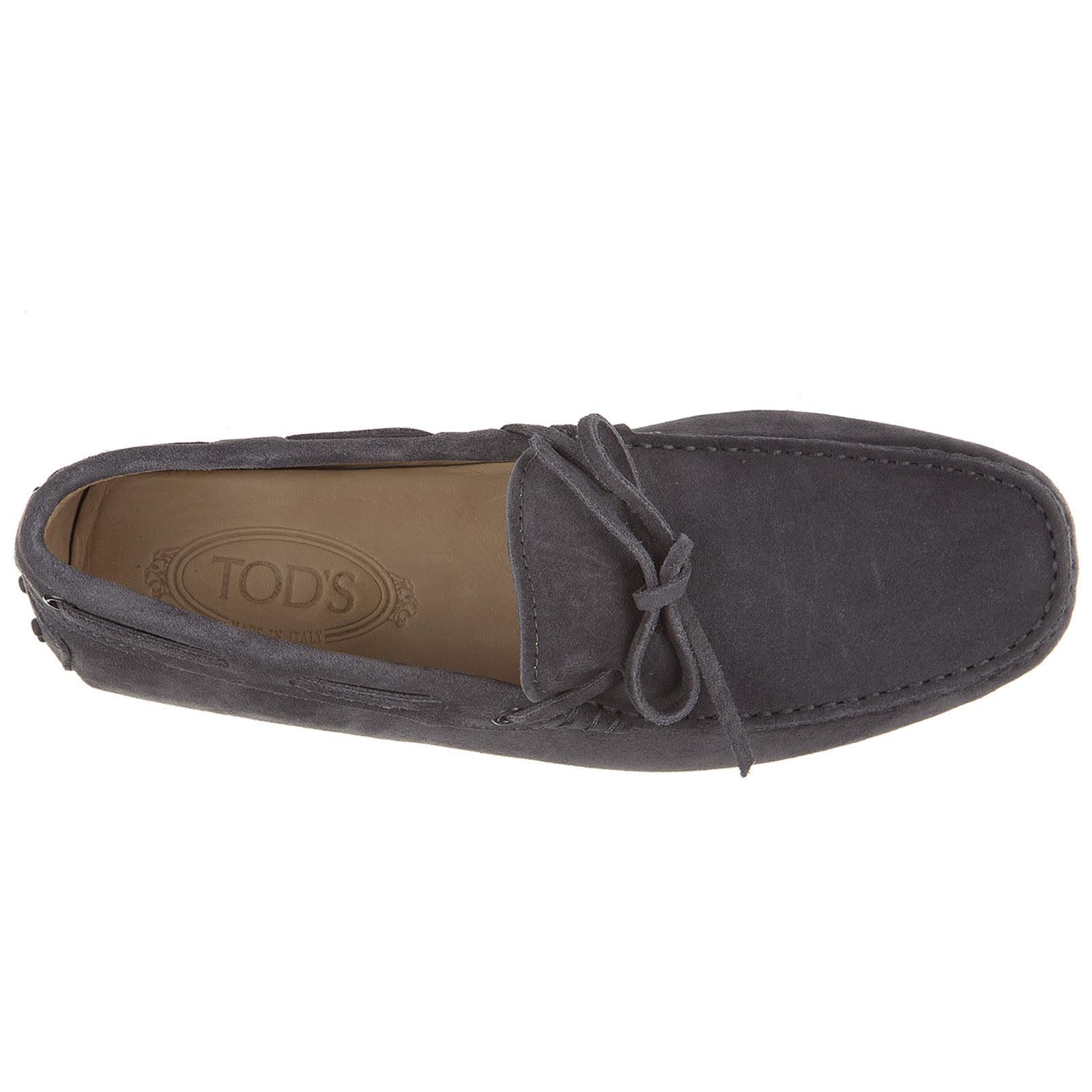 Tod's Suede Loafers Moccasins Laccetto New Gommino 122 for Men | Lyst