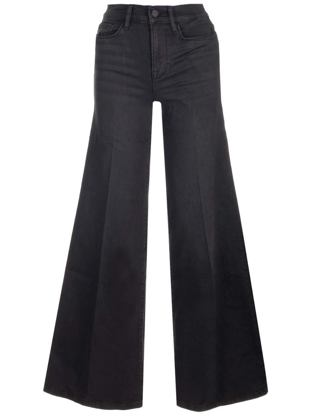 FRAME Kerry Palazzo Jeans in Blue Lyst