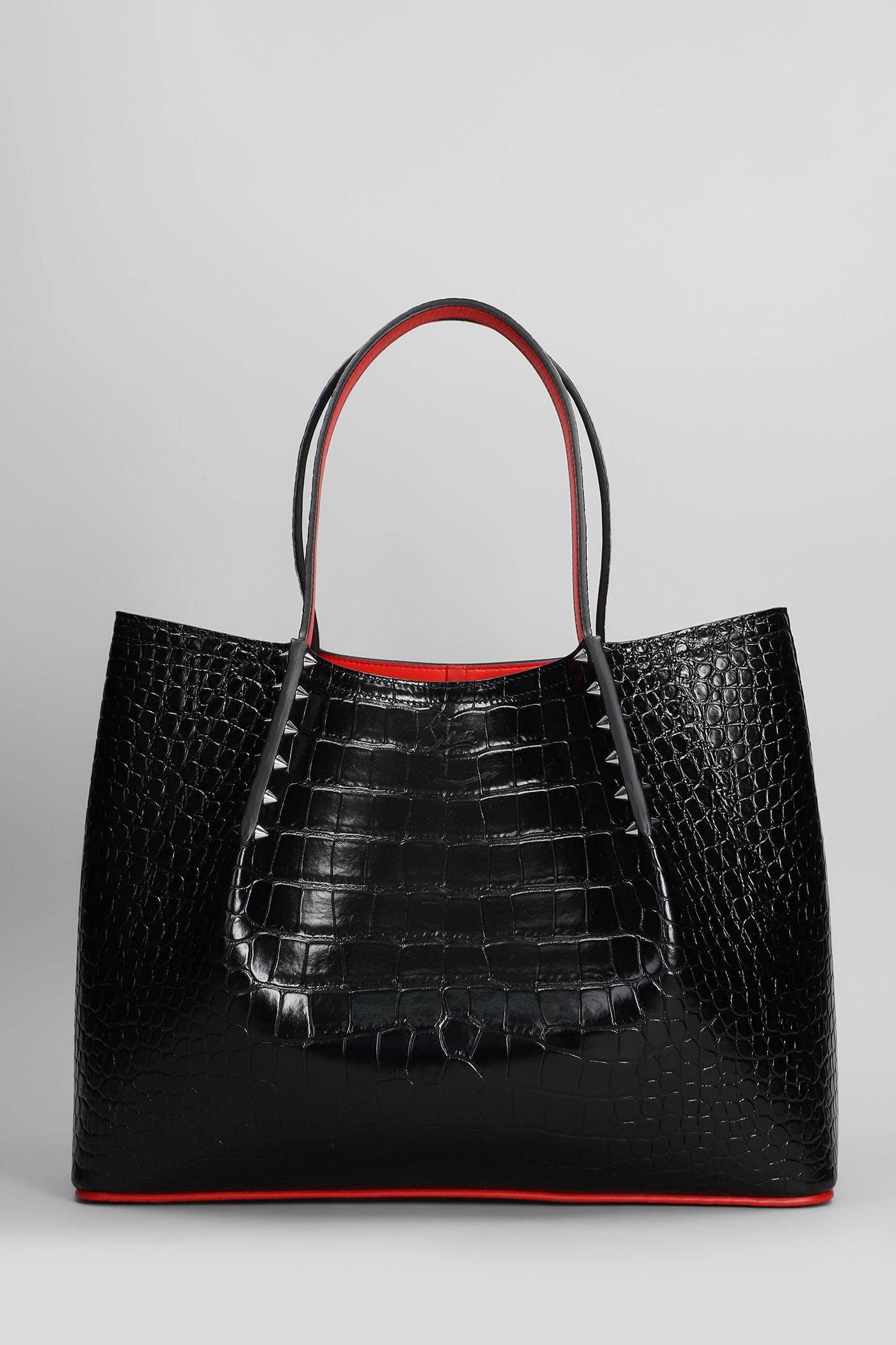 Christian Louboutin Cabarock Small Tote in Black Lyst UK