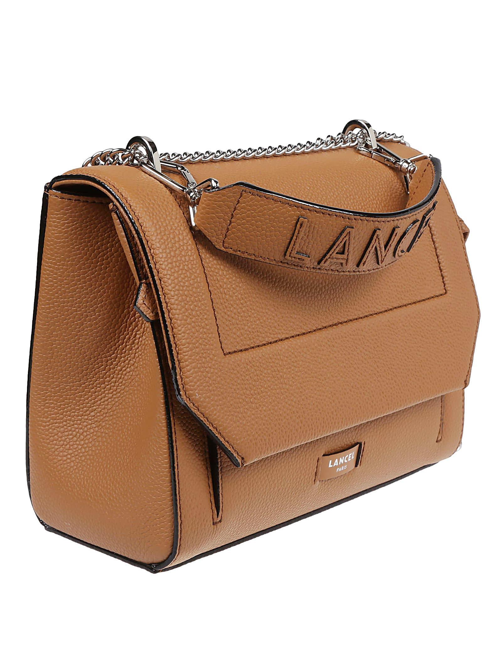 Lancel Ninon leather shoulder bag - Green
