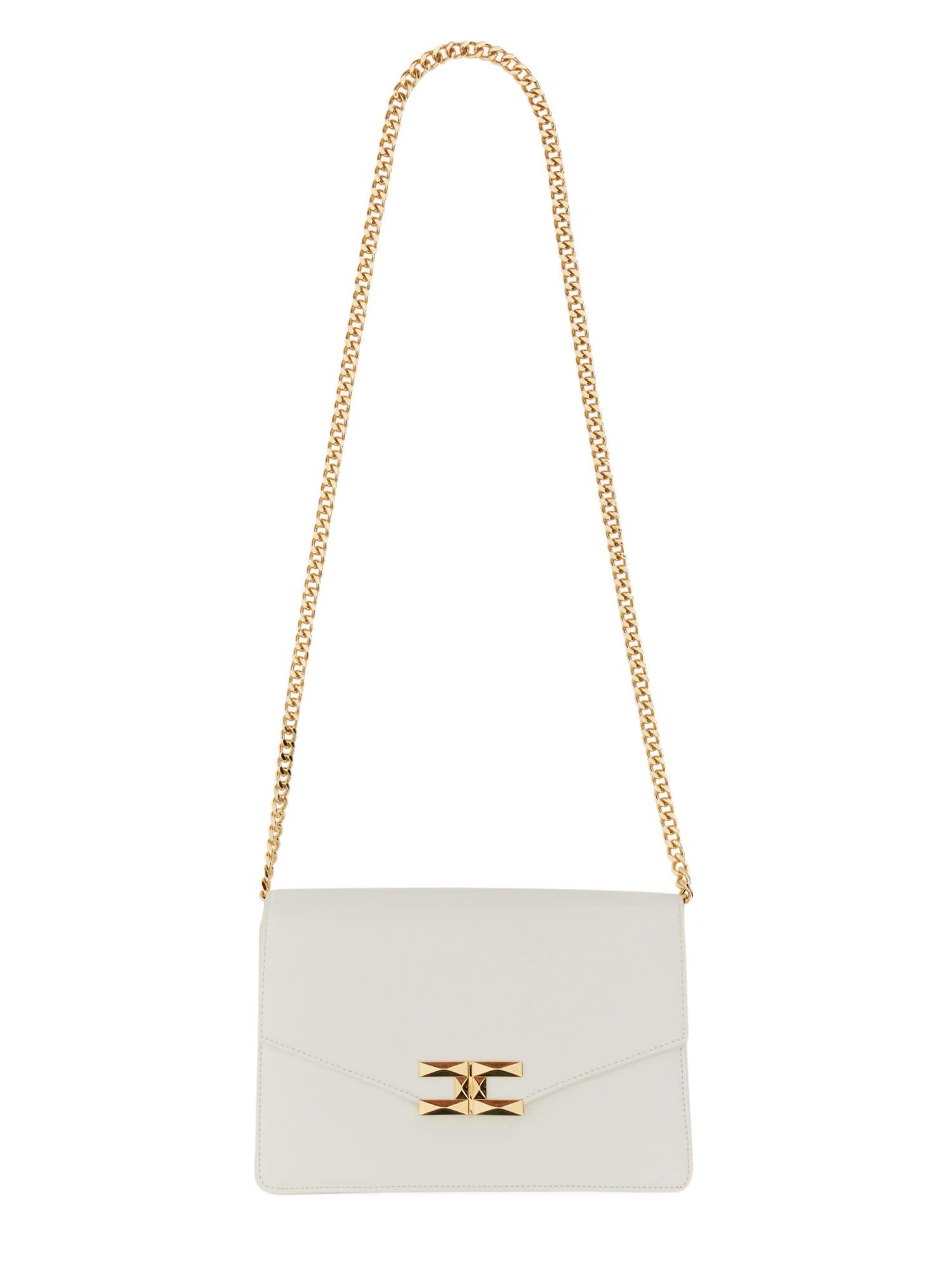 Elisabetta Franchi Large Carrier Bag in White | Lyst