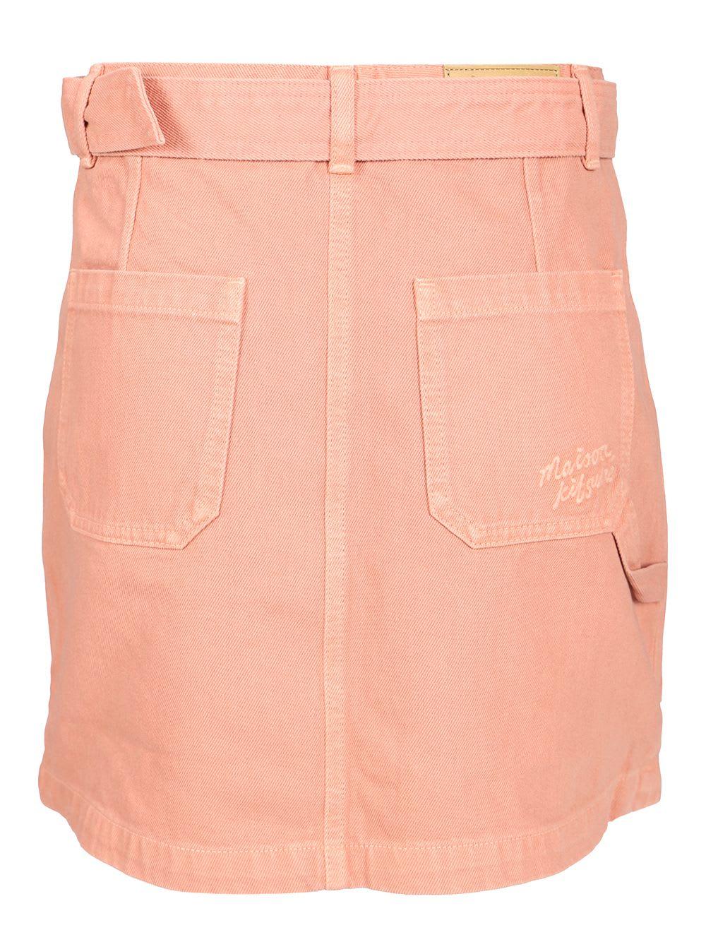 Maison Kitsuné Utility Skirts Rose in Pink | Lyst