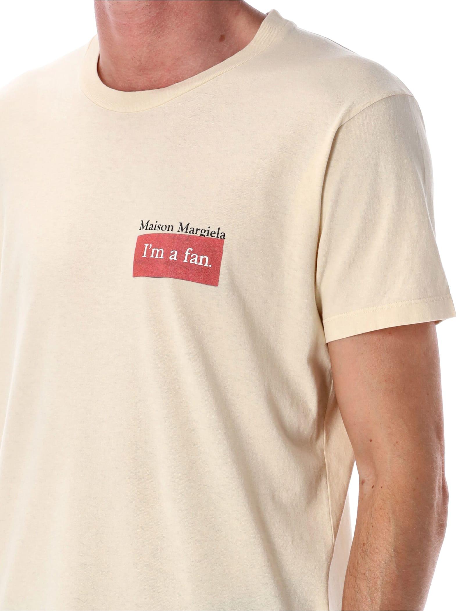 Maison Margiela Overdyed Cotton I M A Fan T-Shirt for Men | Lyst