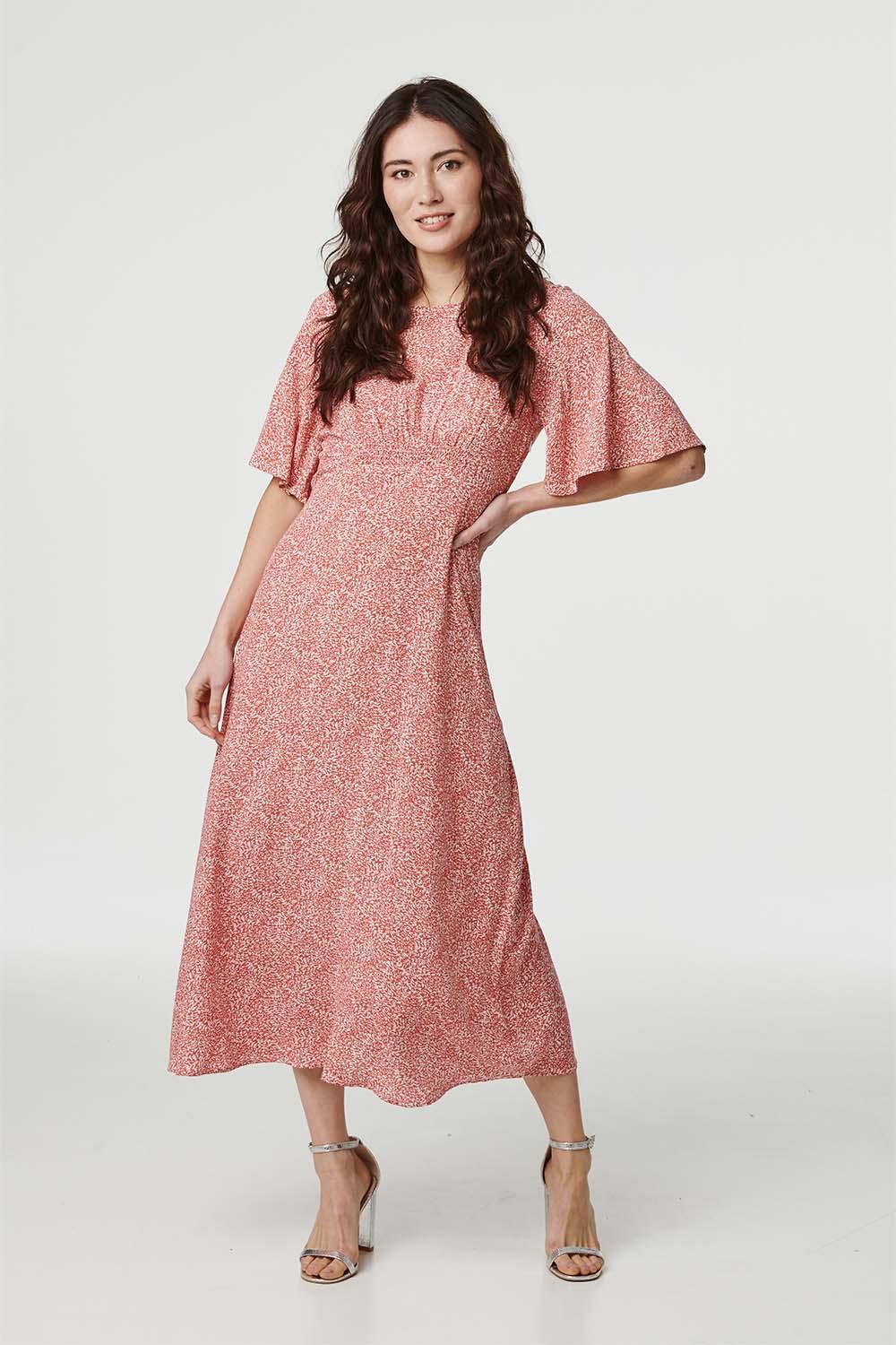 Izabel London Ditsy Floral Flared 
