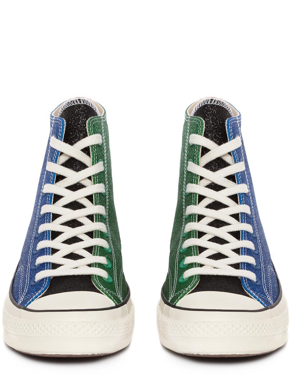 blue green converse