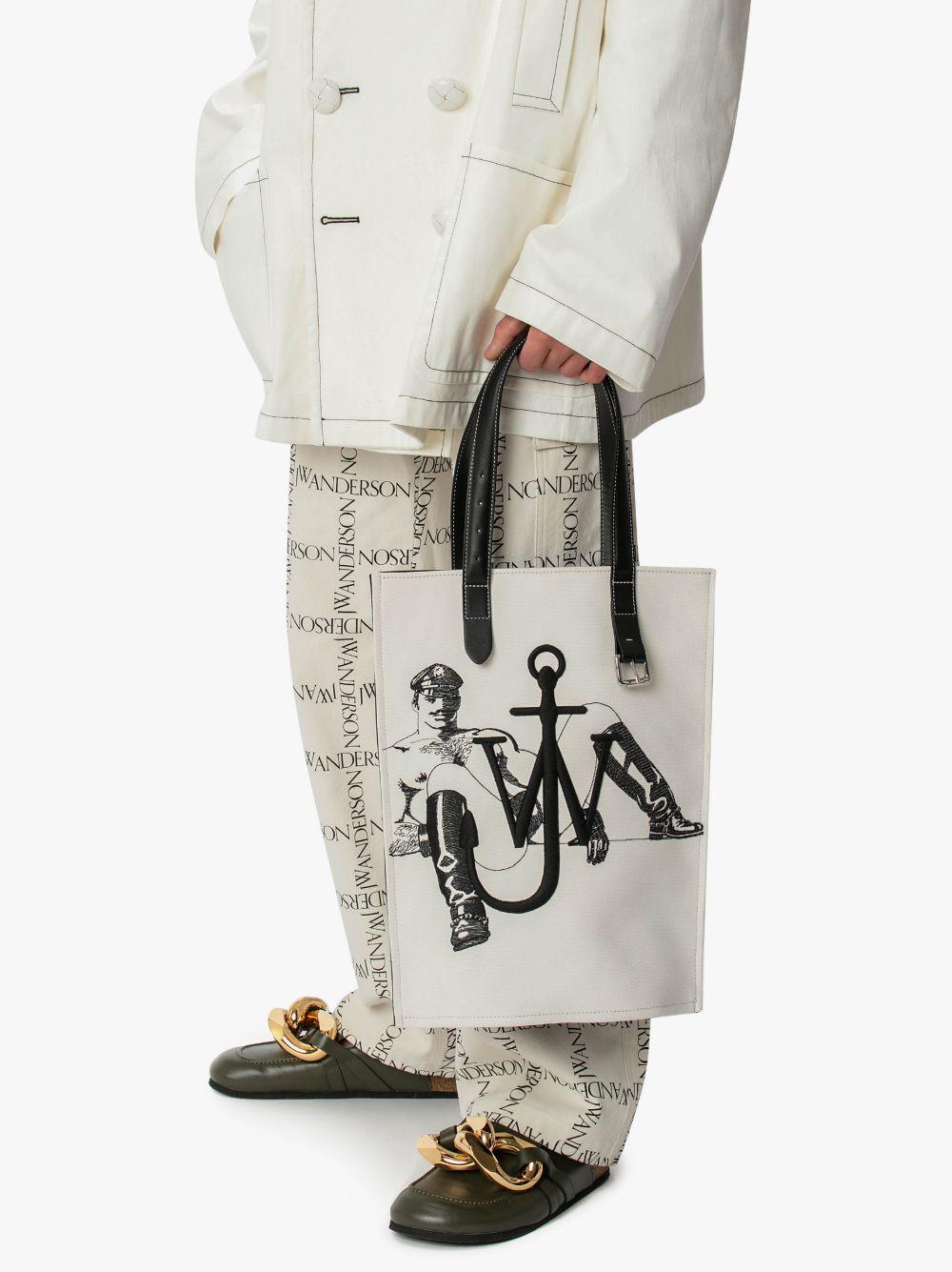 jw anderson tom of finland tote bolsa