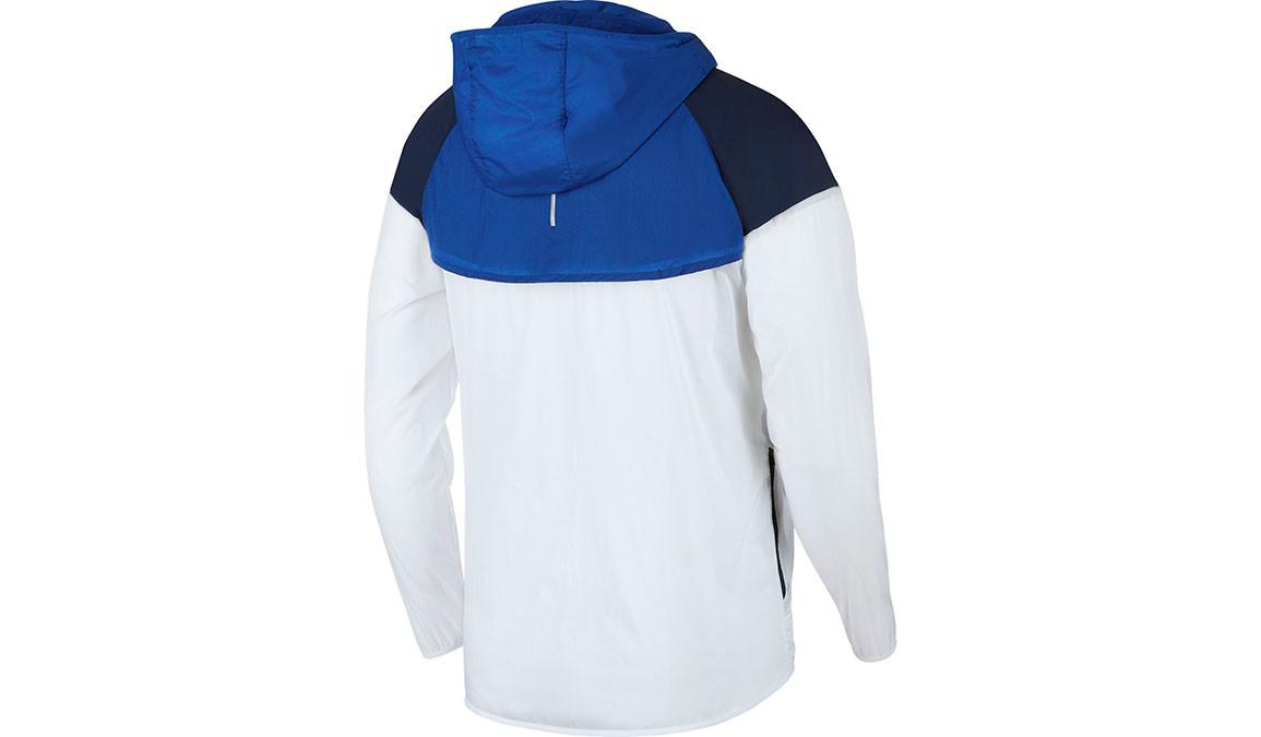nike windrunner blue and white