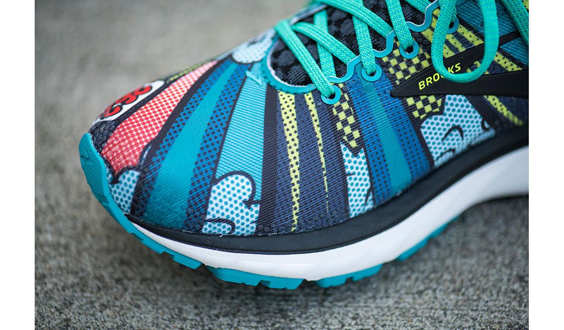 brooks ghost 11 pop art women's