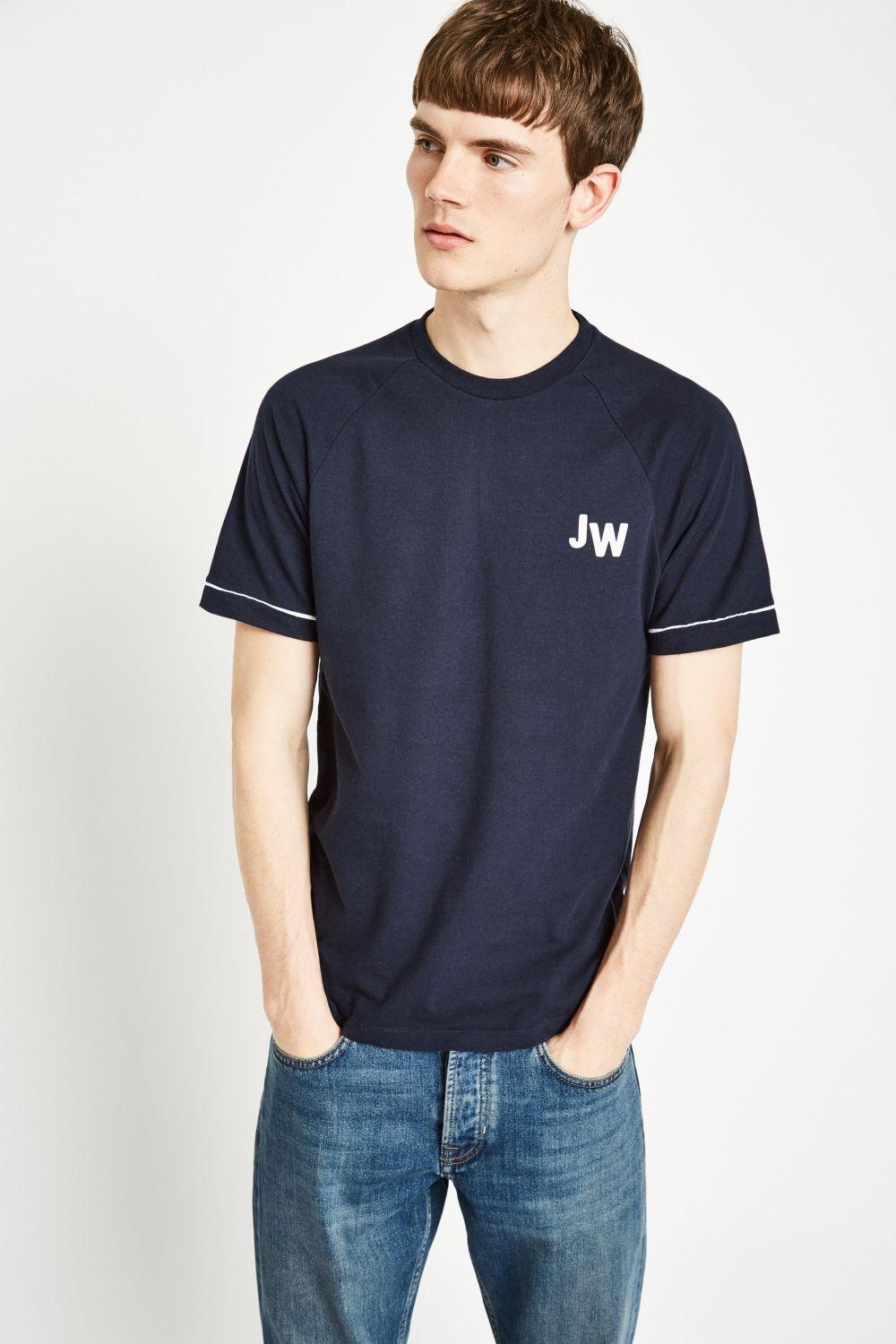Lyst Jack Wills Hugo Varsity Tshirt in Blue for Men