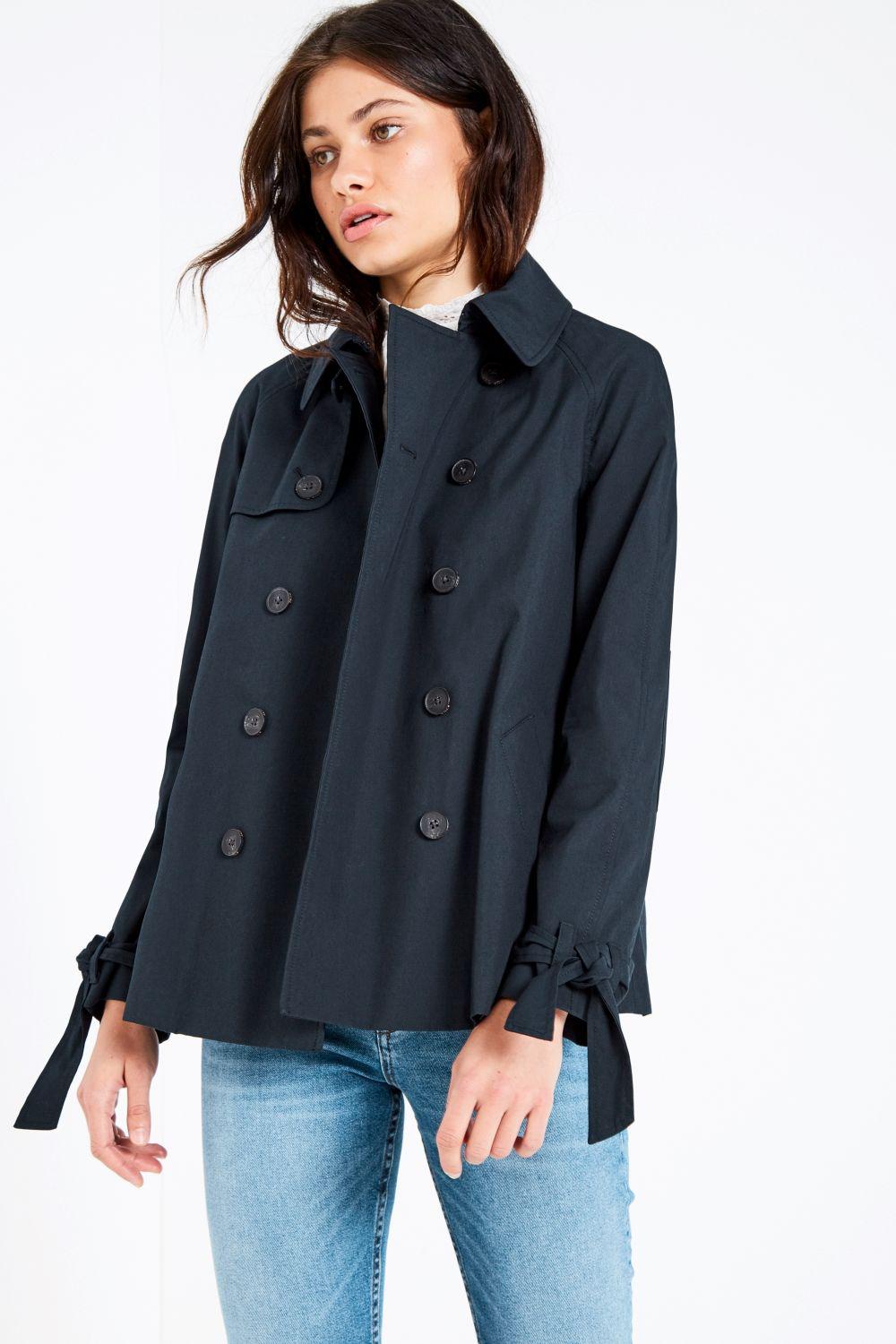 Jack Wills Navy Coat Jack Wills Navy Coat