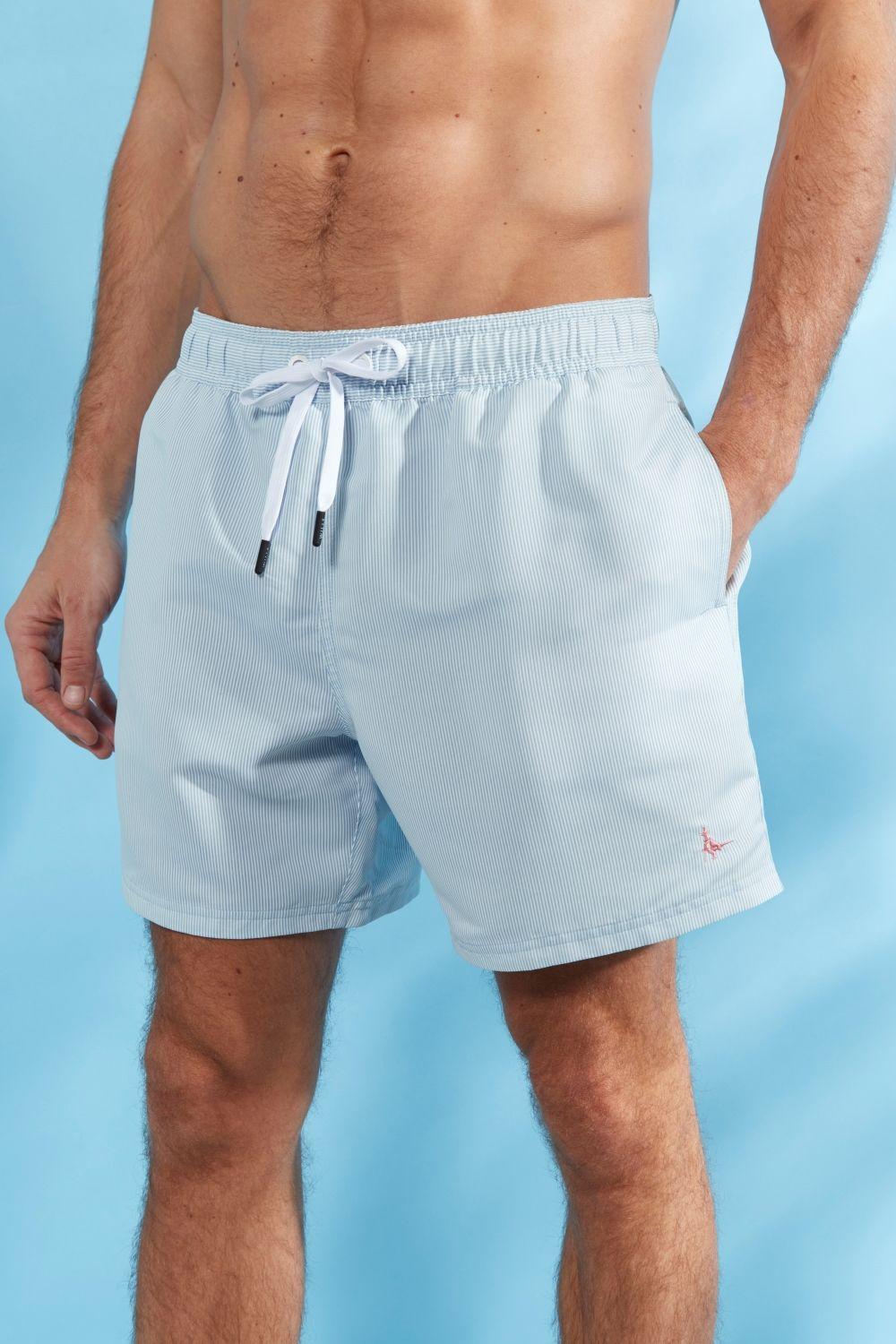 Lyst Jack Wills Blakeshall Midlength Stripe Swim Short in Blue for Men