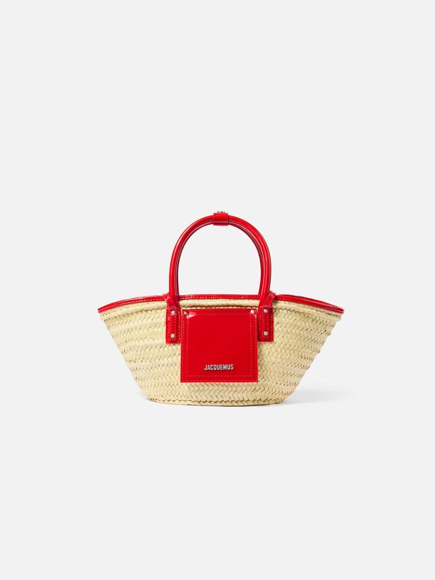 Jacquemus The Small Soli Basket in Red | Lyst
