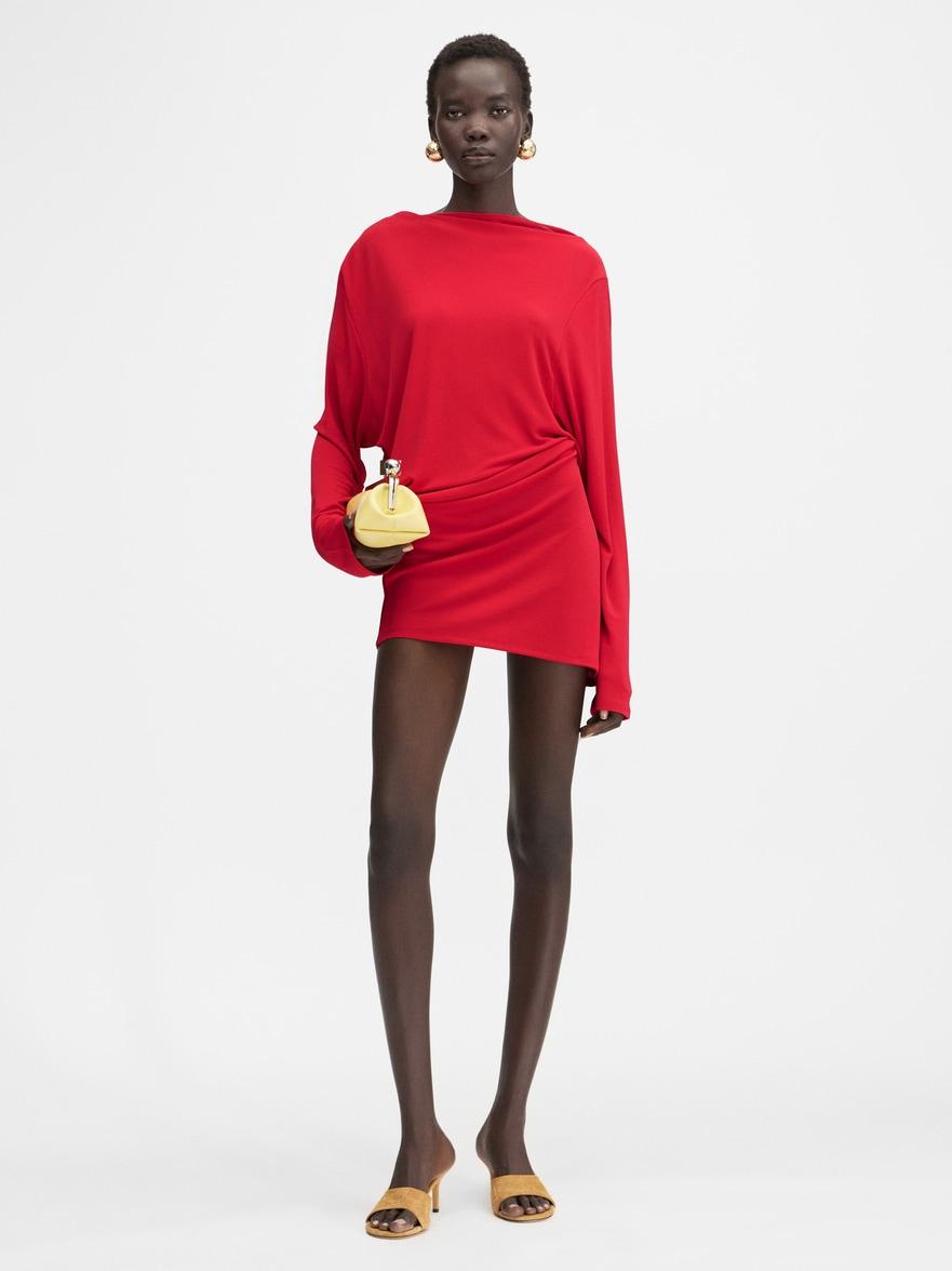 【送料&関税込】Jacquemus Long Sleeve Scalloped Mini Dress JACQUEMUS Long Sleeve Scalloped Mini Dress – LOZURI®