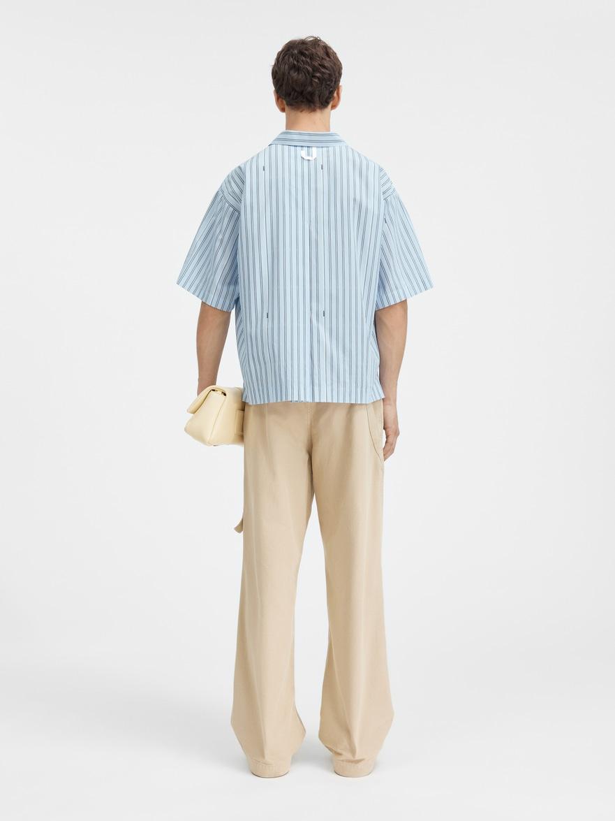 Jacquemus The Short-Sleeve Shirt in Blue for Men | Lyst