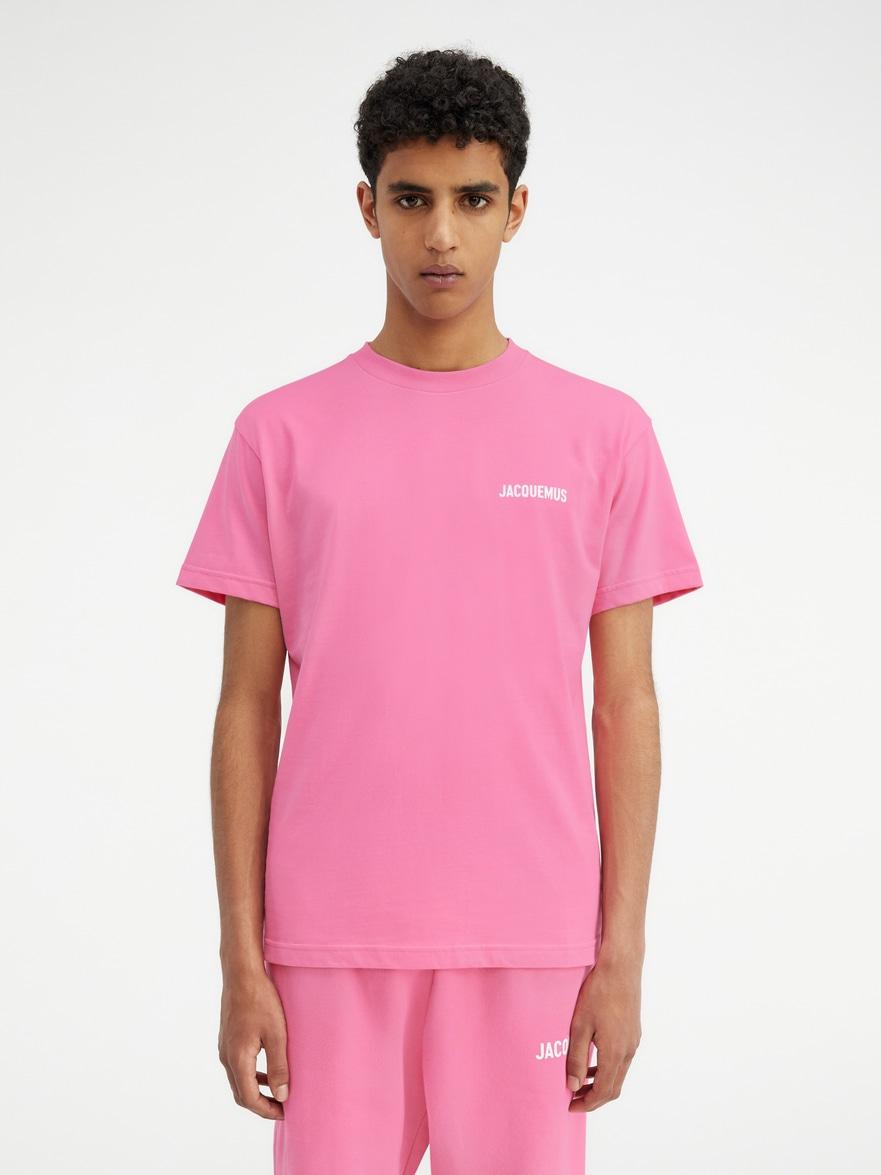 Gros Grain Maglia Jacquemus Rosa T-shirt Le Gros Grain Uomo Beige