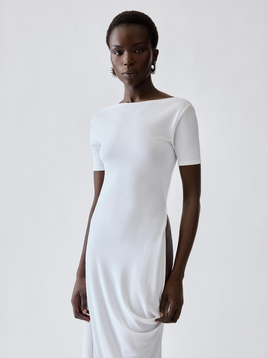 jacquemus asymmetric dress Jacquemus - The Piazza Dress - Black