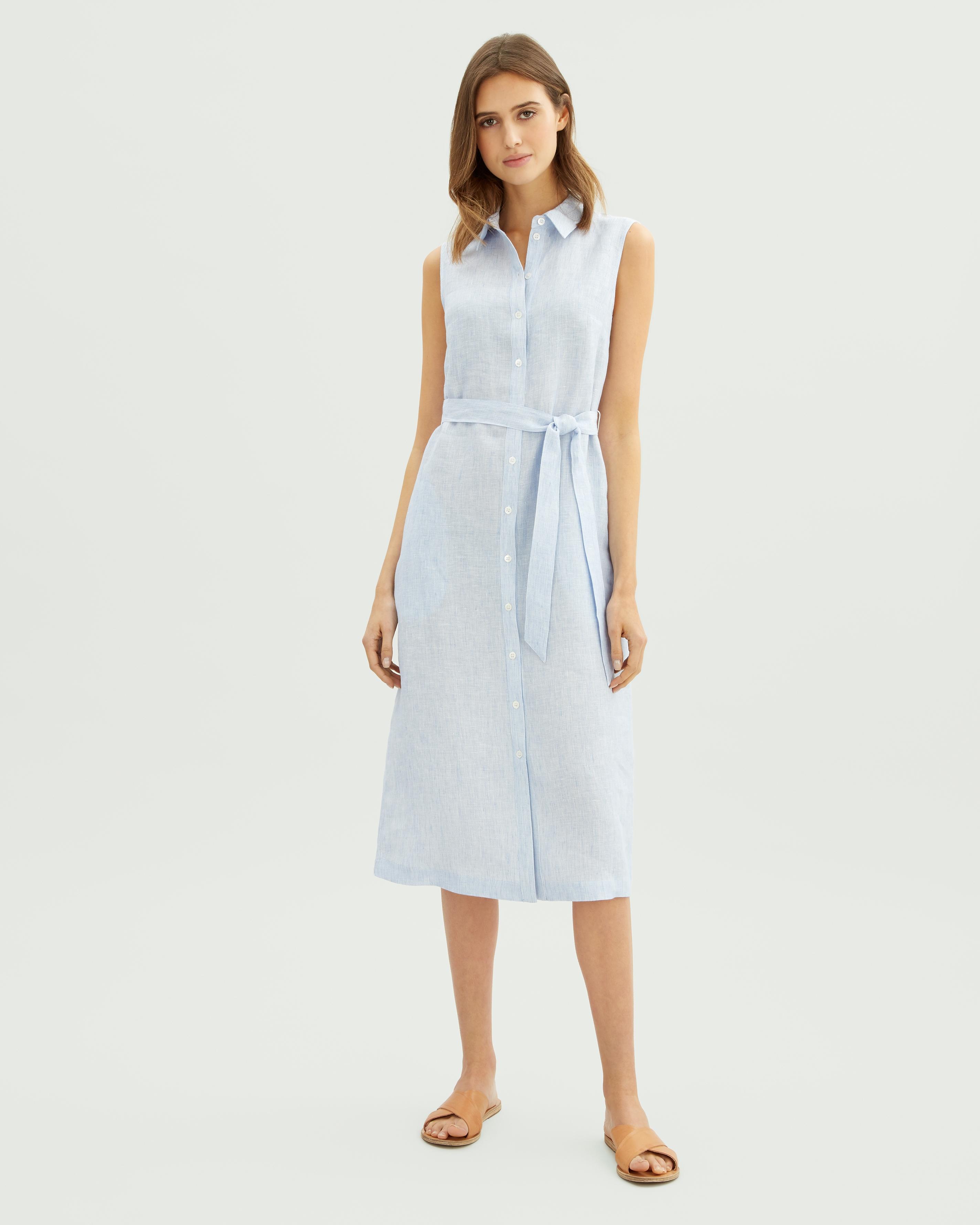 jaeger linen dress