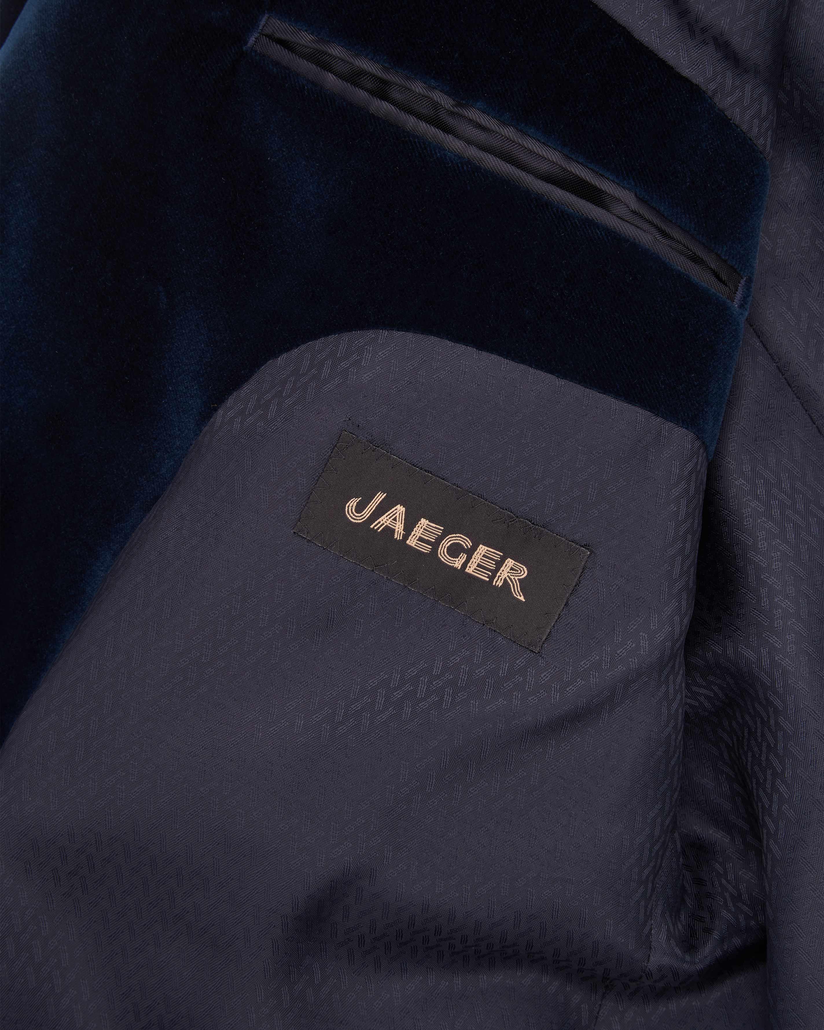 Lyst Jaeger Velvet Jacket in Blue for Men