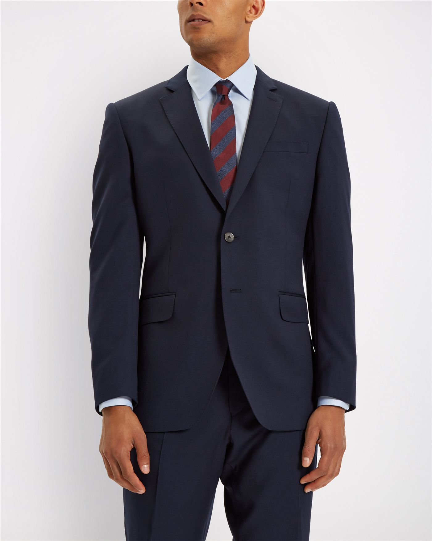 Lyst Jaeger Wool Regular Fit Suit Jacket in Blue for Men