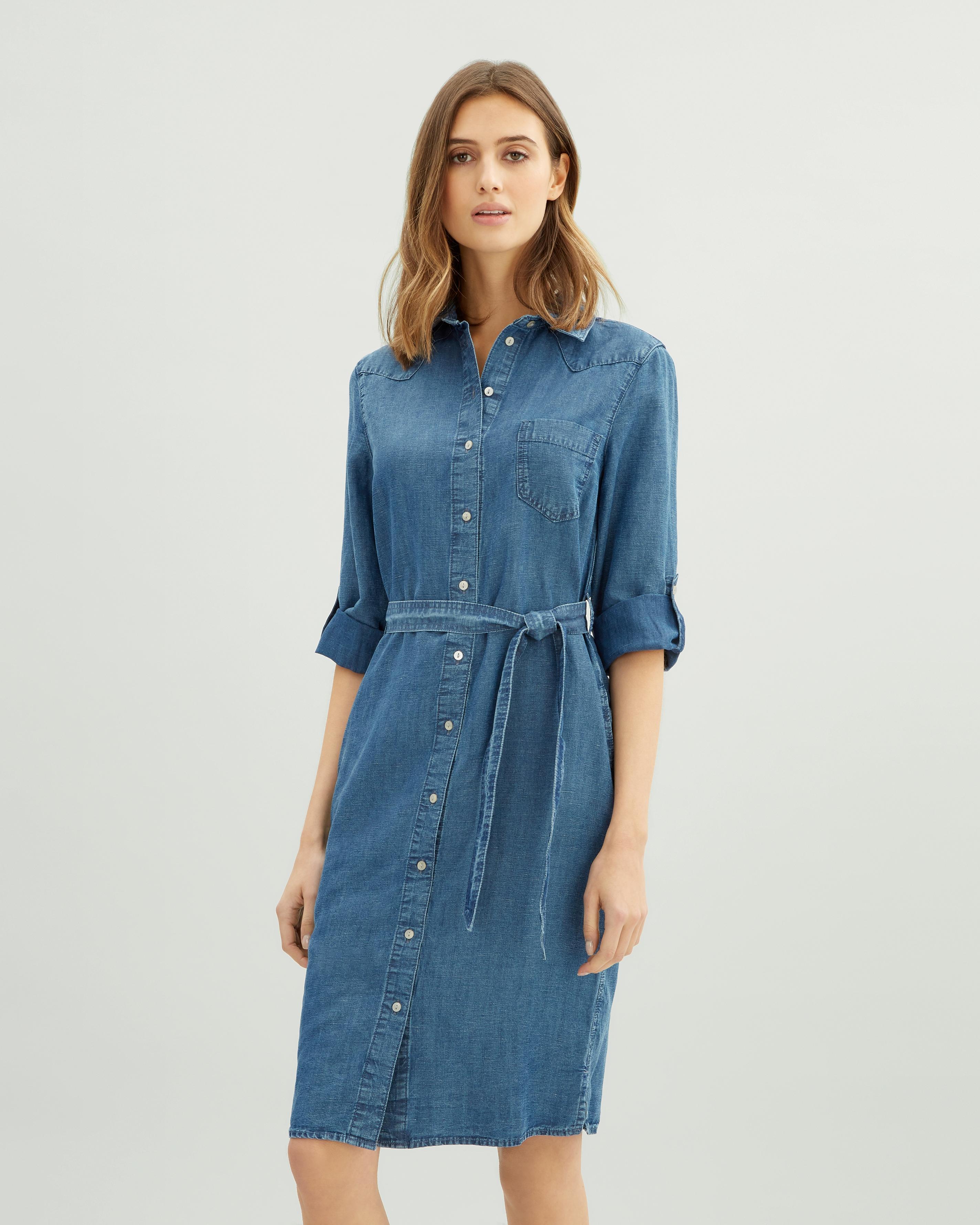 jaeger denim dress